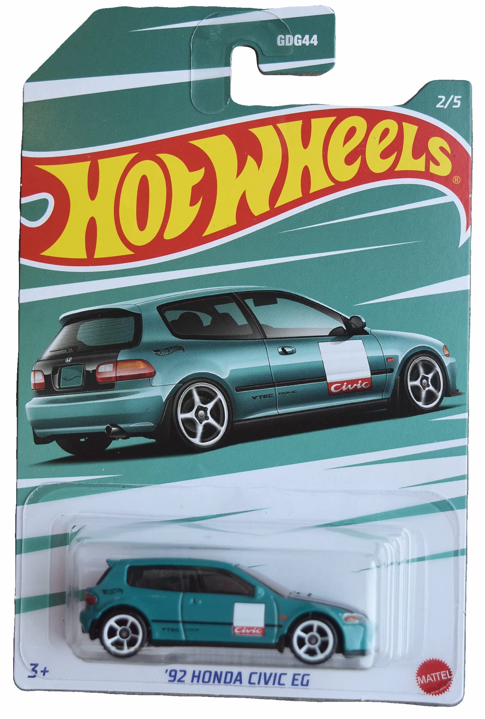 Hot Wheels - Ford Focus RS HW Hatchbacks 3/5 - HCX73 Short Card - Orange - Mattel 2022 - Sportliches Sammlerauto