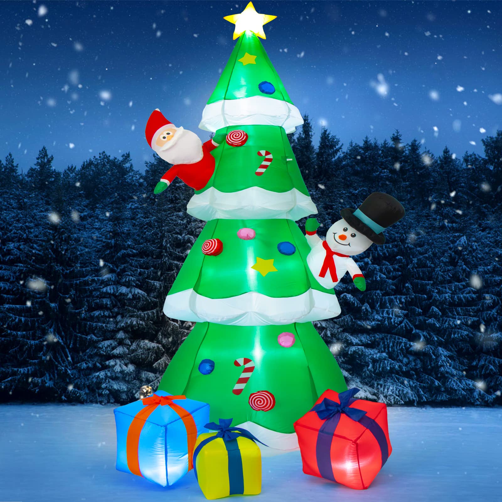 Toland Home Garden Weihnachts-Flagge „Stocking Stuffer“ – Dekorative Hausflagge Mit Weihnachtsbaum-Motiv (71,1 X 101,6 Cm)
