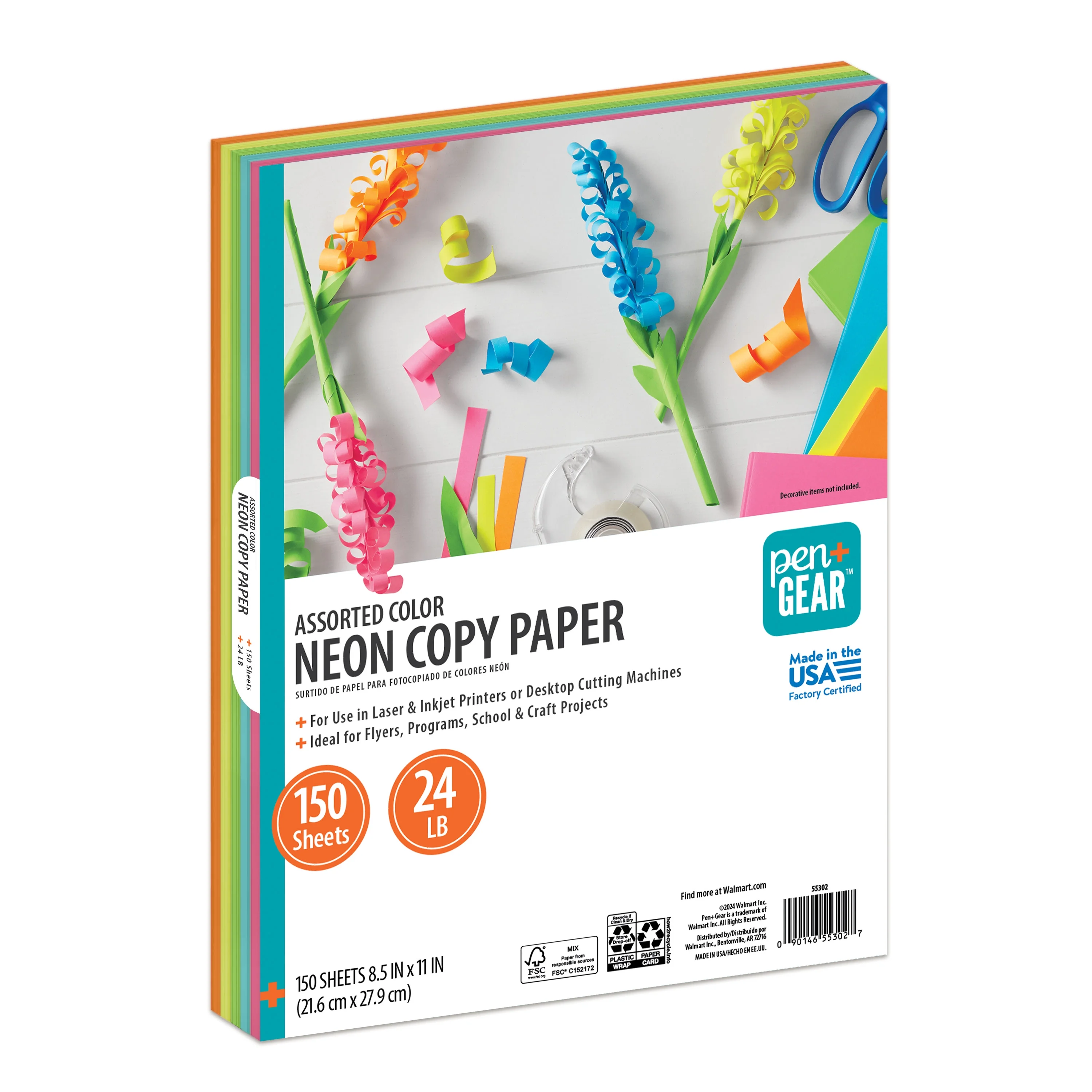 PEN+GEAR - Brandclub - Pen+Gear Premium Bright Paper, 8.5