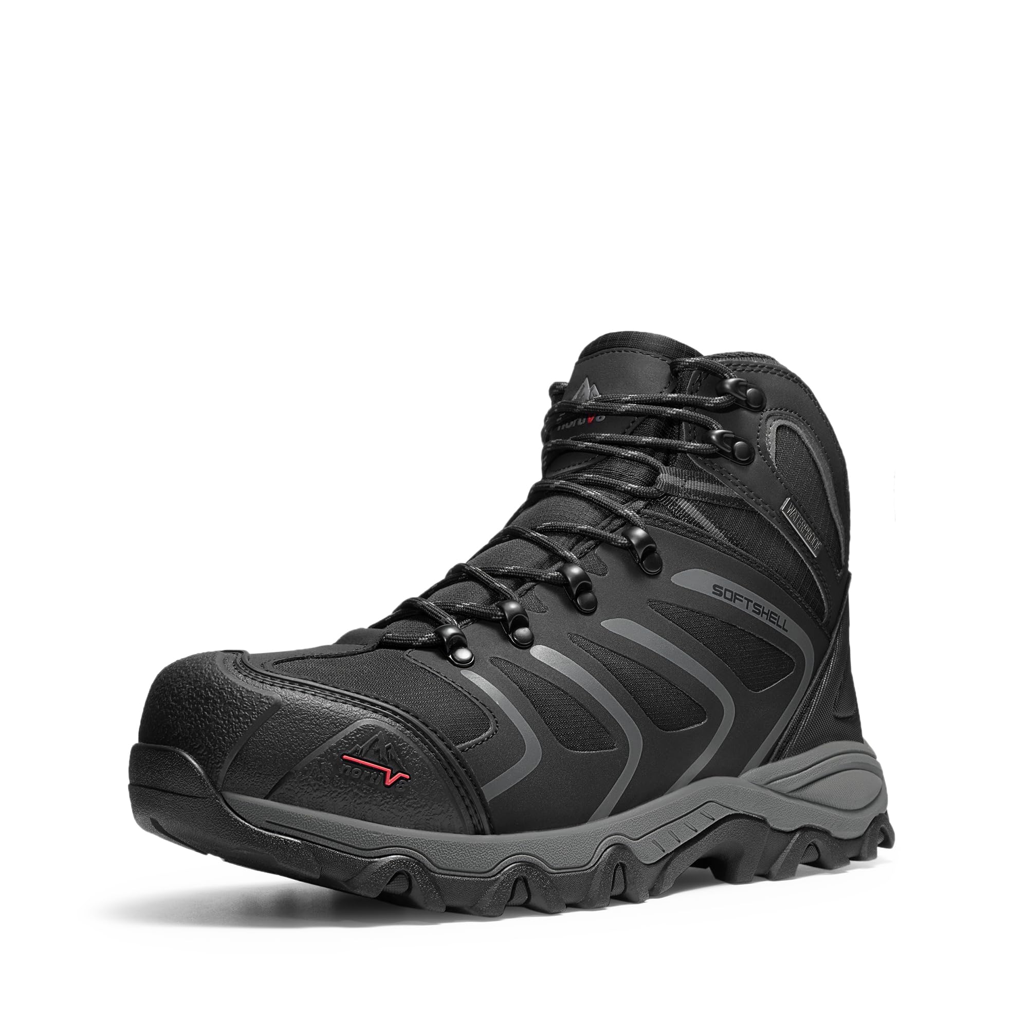 Men's Square Toe Western Cowboy Boots - Leather Work Boots With Steel Toe For Safety & Comfort