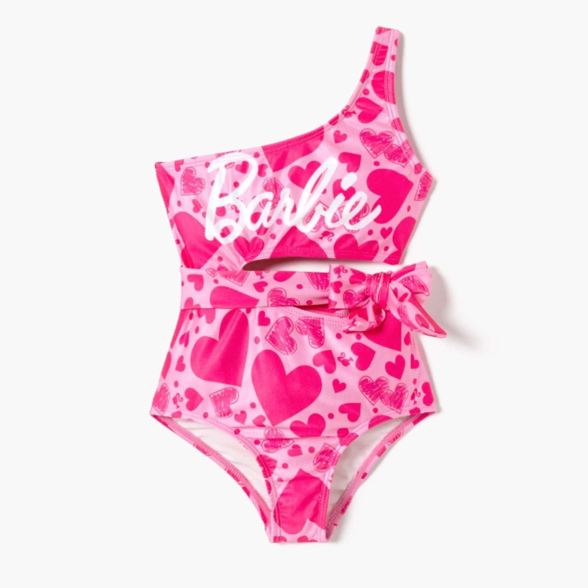 Barbie Badeanzug Für Mädchen – Einteiler Mit LSF 50+, Größen 32-44, Knallpink