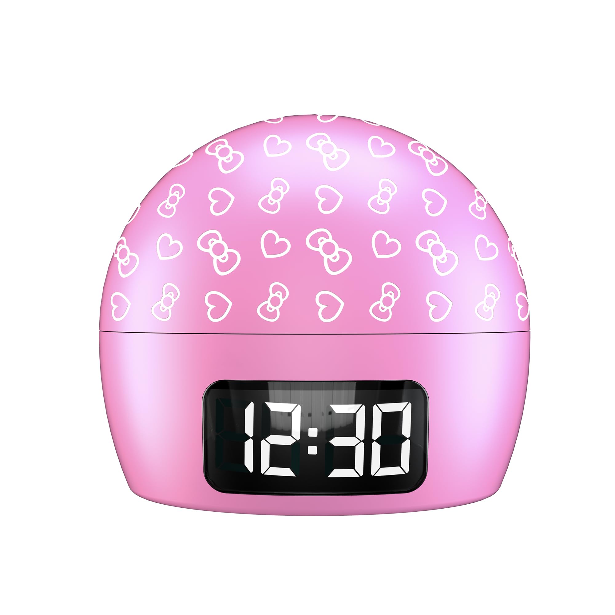 海外限定 Hello Kitty アラームクロック ブルー Hello Kitty Sunrise Alarm Clock - Multicolor Lights, USB Charging