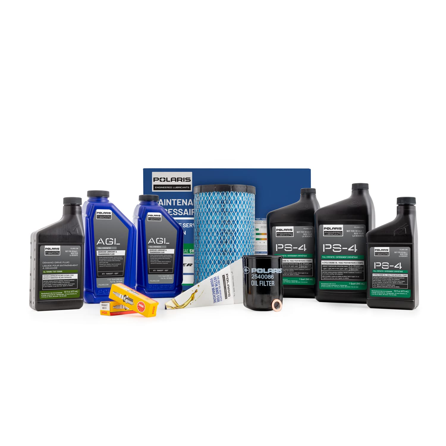 Polaris 2 Stroke Oil Polaris Sportsman 400 Ho Oem Oil Change Kit 2877473 Amazon Full Synthetic Oil Change Kit, 2877473, 2 Quarts Of PS-4 Engine Oil An 1 Oil Filter Polaris Sportsman - Foto 3