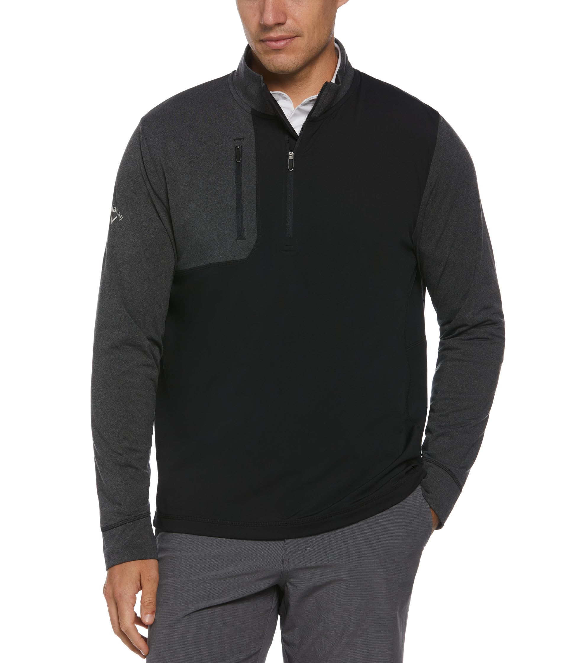 Callaway Midlayer Callaway Men's Opti-Temp 1/4 Zip Midlayer - Golf