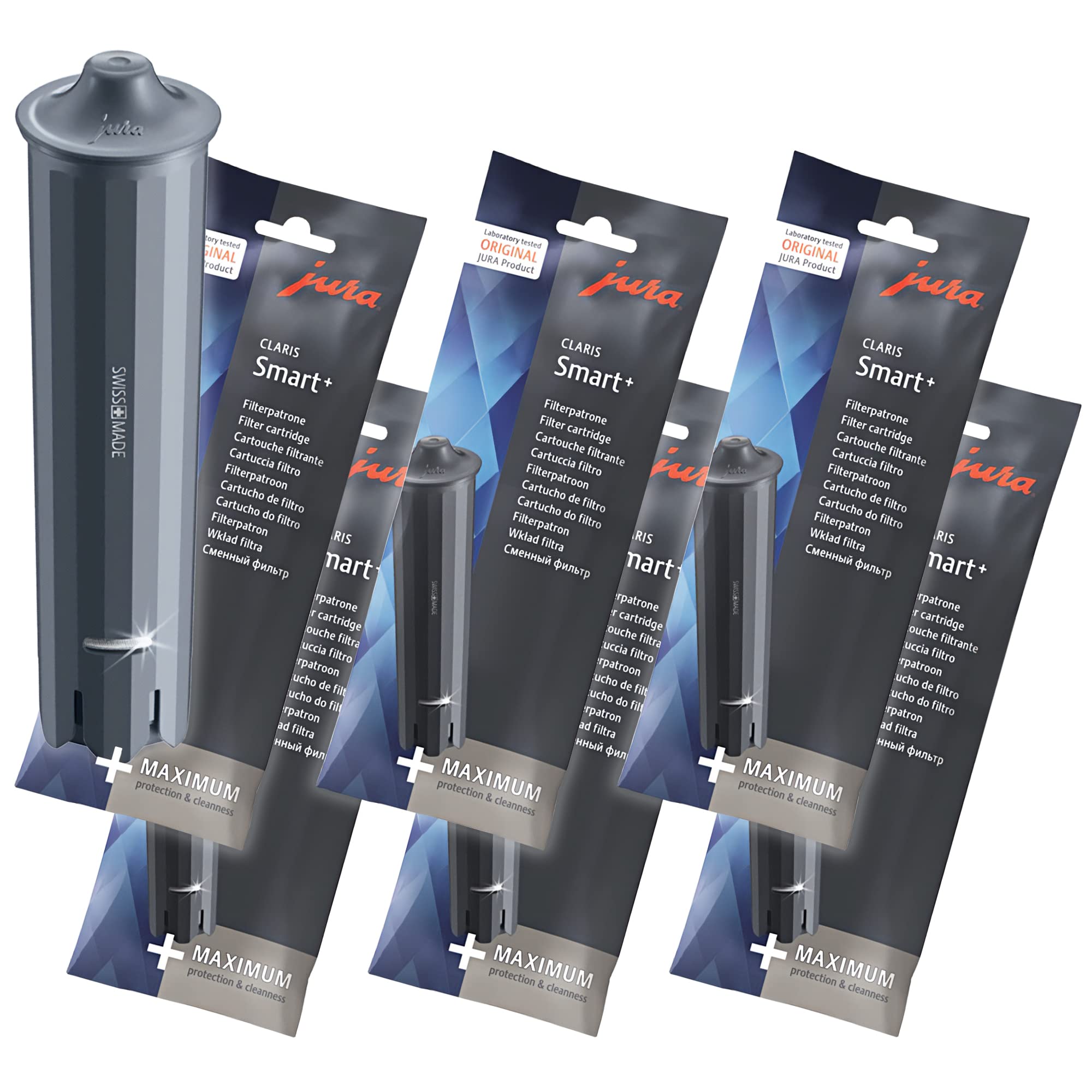 その他 Jura 72629 Clearyl Smart Coffee Machine, Gray (4 Filters) by JURA Jura CLEARYL Smart Filter Cartridge for Coffee Machines