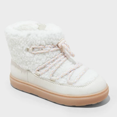 Cat & Jack - Brandclub - Toddler Jodi Zipper Shearling Style Boots