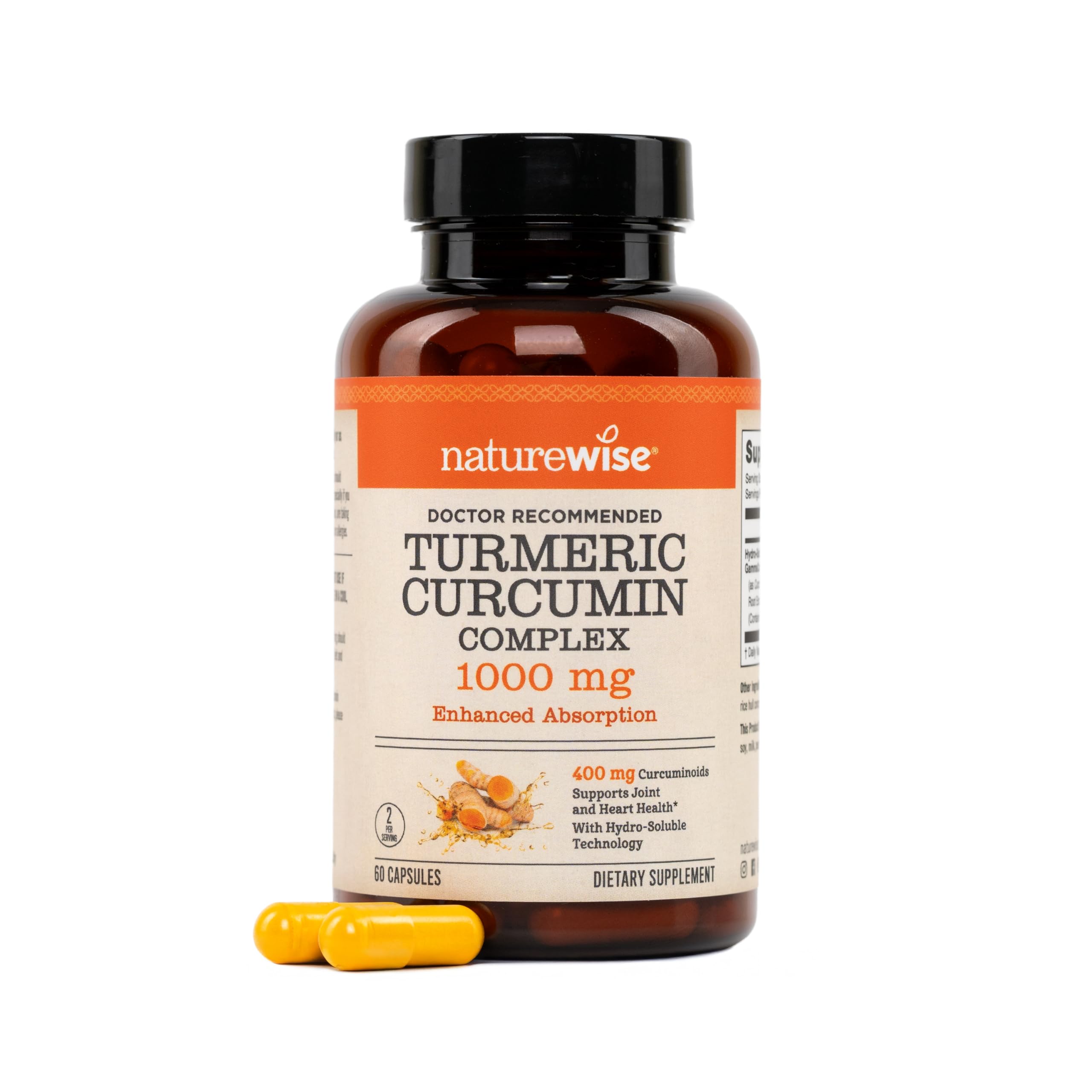 Turmeric Curcumin 95% 2000mg With BioPerine – High Potency Supplement For Joint, Heart & Immune Support 11 thumbnail image
