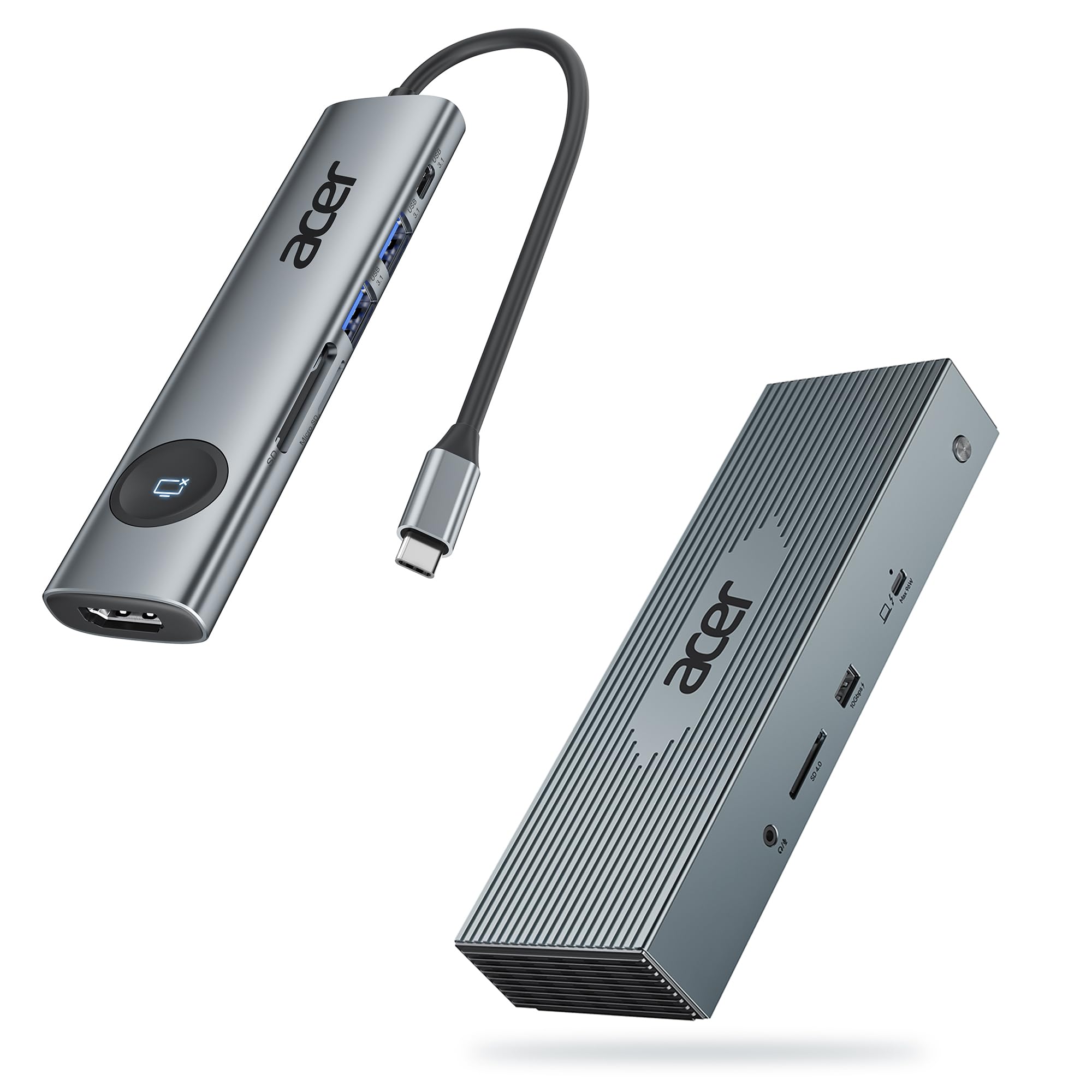 Acer 12-in-1 Mini Dock USB Type-C Zu 2x USB 3.2, 2x Produktbild-Vorschau 11