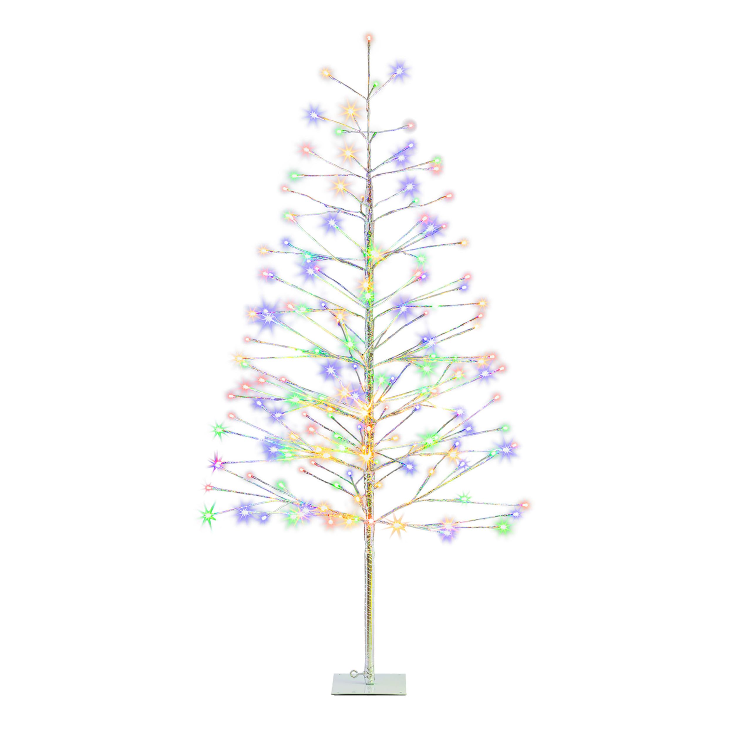 Alpine Corporation Small Spiral Christmas Tree With 288 Multi-Color LED Lights - 59" Tall Indoor/Outdoor - View #8