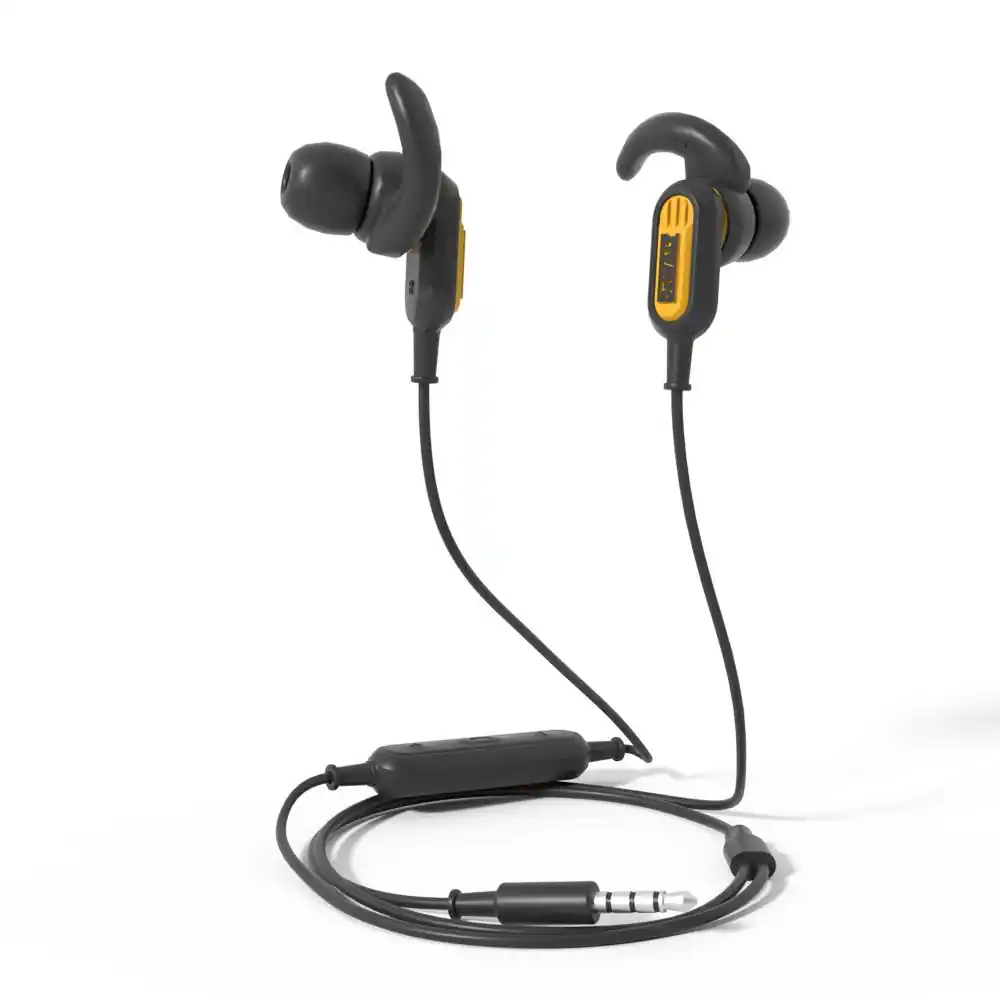 DEWALT 2-in-1 Neckband Bluetooth Headphones W/60 Hrs...