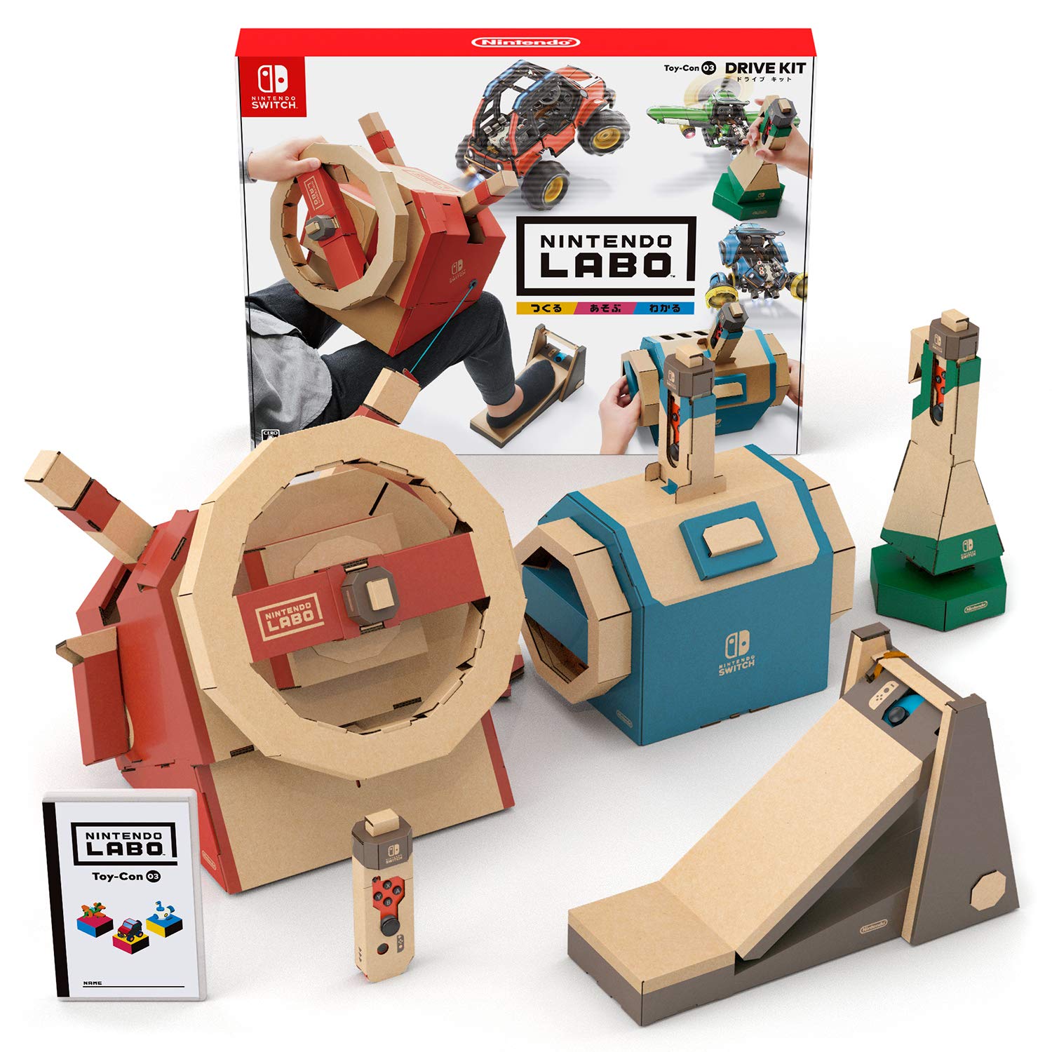 Nintendo - Brandclub - Nintendo Labo Toy-Con 03: Vehicle Drive Kit