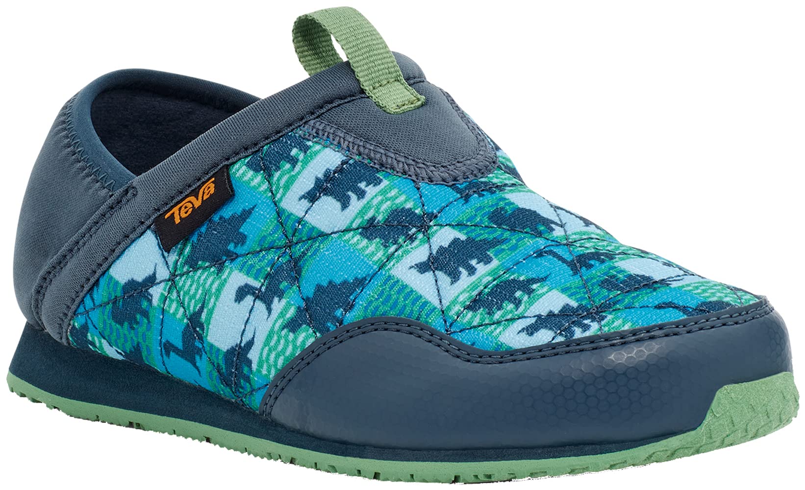 Teva Reember Dinoster Boys' Sneaker - Lightweight & Easy On/Off Kid's Shoe
