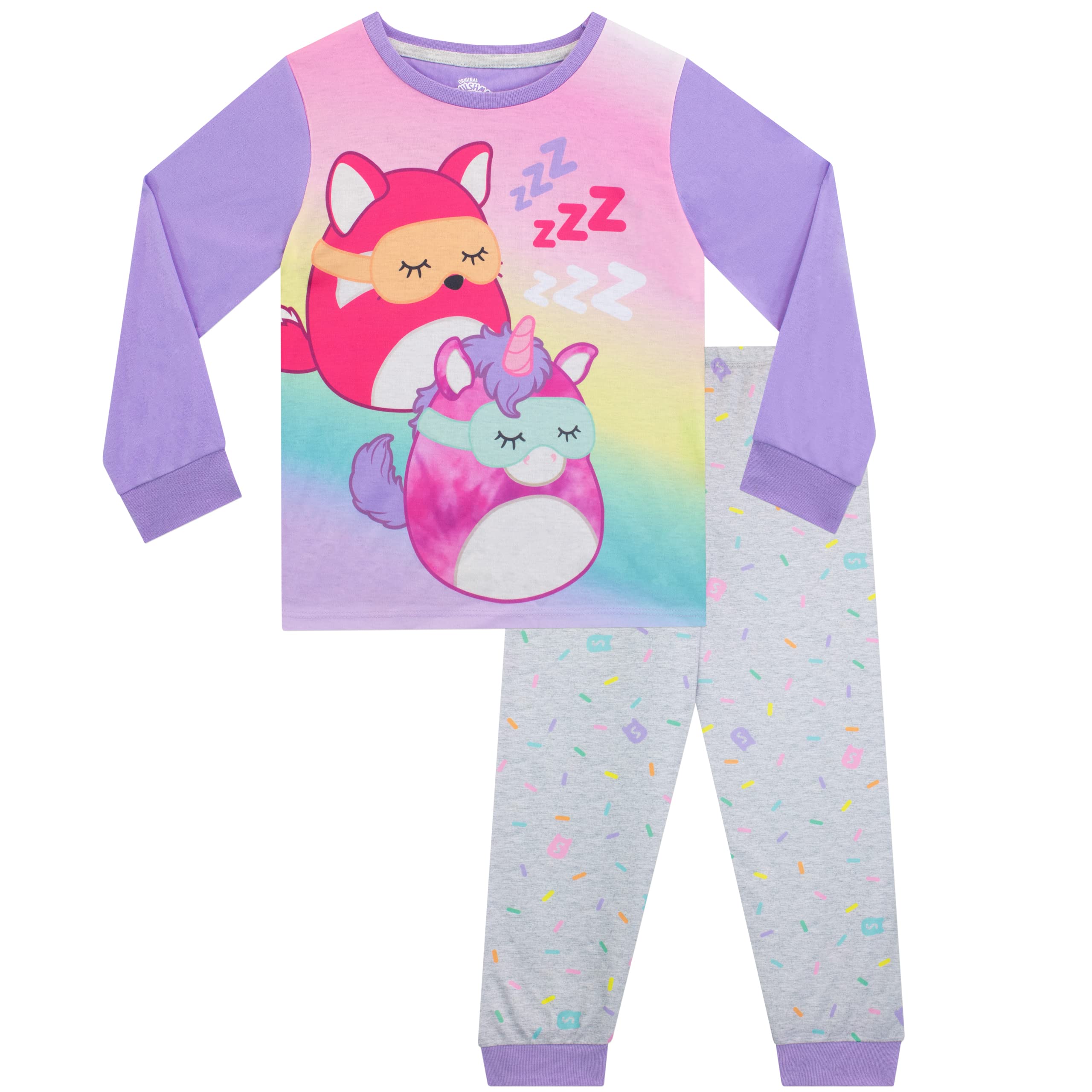 thumbnail image 2 of Short Pyjamas Pyjamas Multipack Vanilla Underground Pink Girls Squishmallows Short Sleeve Short Leg 100% Cotton Pyjamas 2 of 13