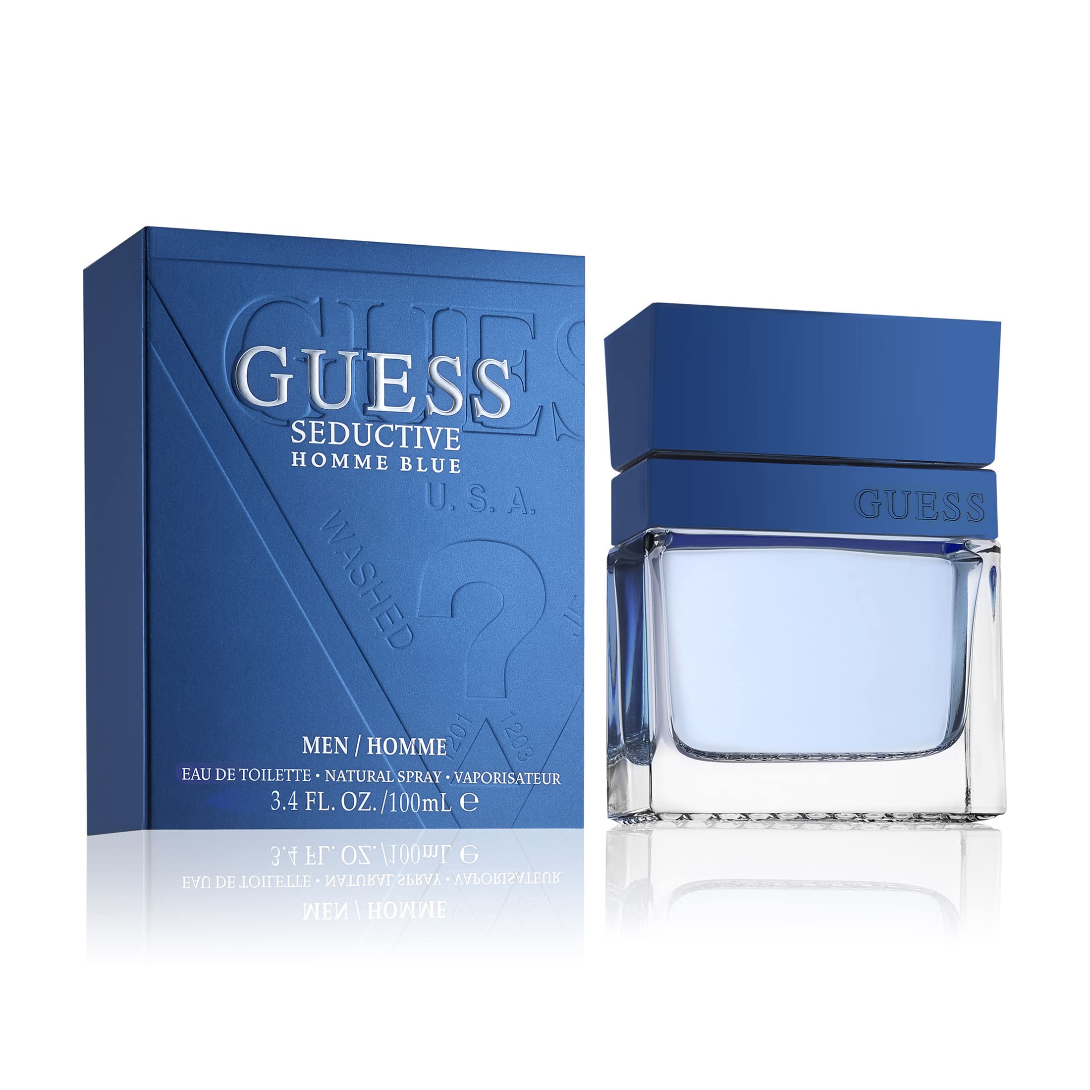 GUESS Night Men Eau De Toilette Geschenkset – 3-teilig Mit Parfum, Deo & Duschgel