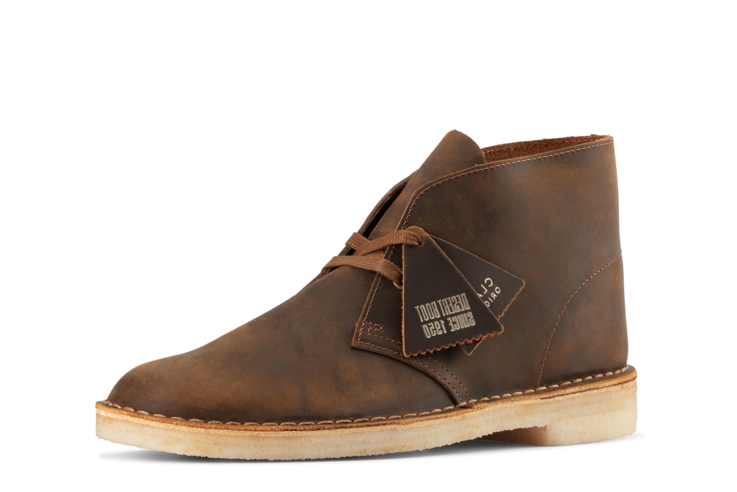 Clarks Originals Men's Desert Boot In Dark Beeswax Leather - Size 13 US - View #7