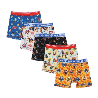 Paw Patrol - - Paw Patrol Boys Brief Underwear, 5+1 Bonus Pack (Little Boys & Big Boys
