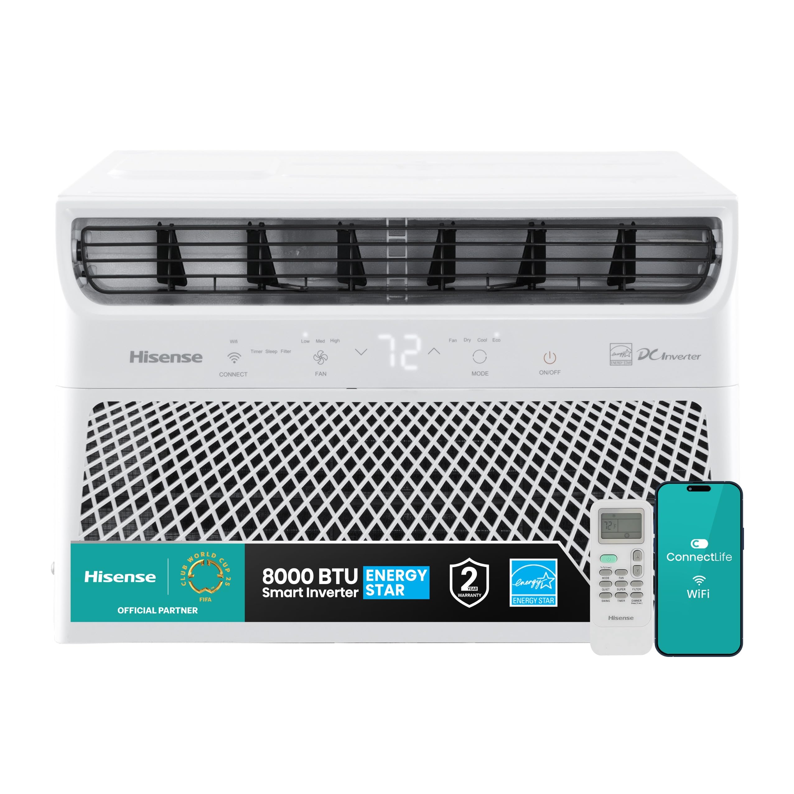 ハイセンス g5nUHD Amazon.com: Hisense 8,000 BTU Smart Window Inverter Air