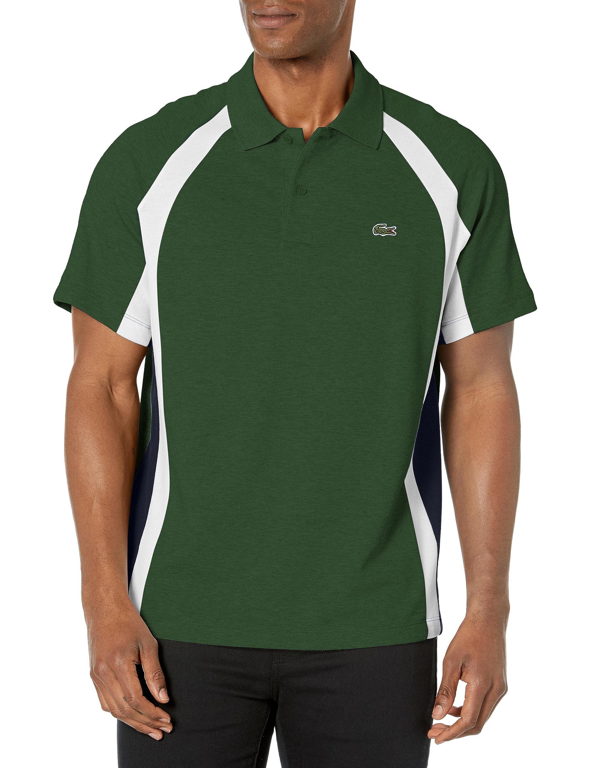 Lacoste - Brandclub - Lacoste Men's SPORT Textured Breathable Golf