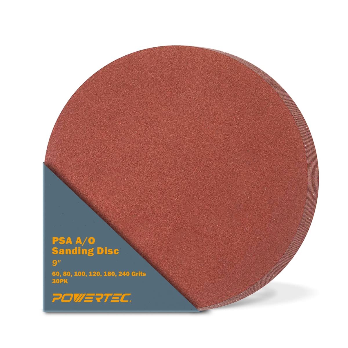 POWERTEC 110680 Lot De 10 Bandes Abrasives 10,2 X 91,4