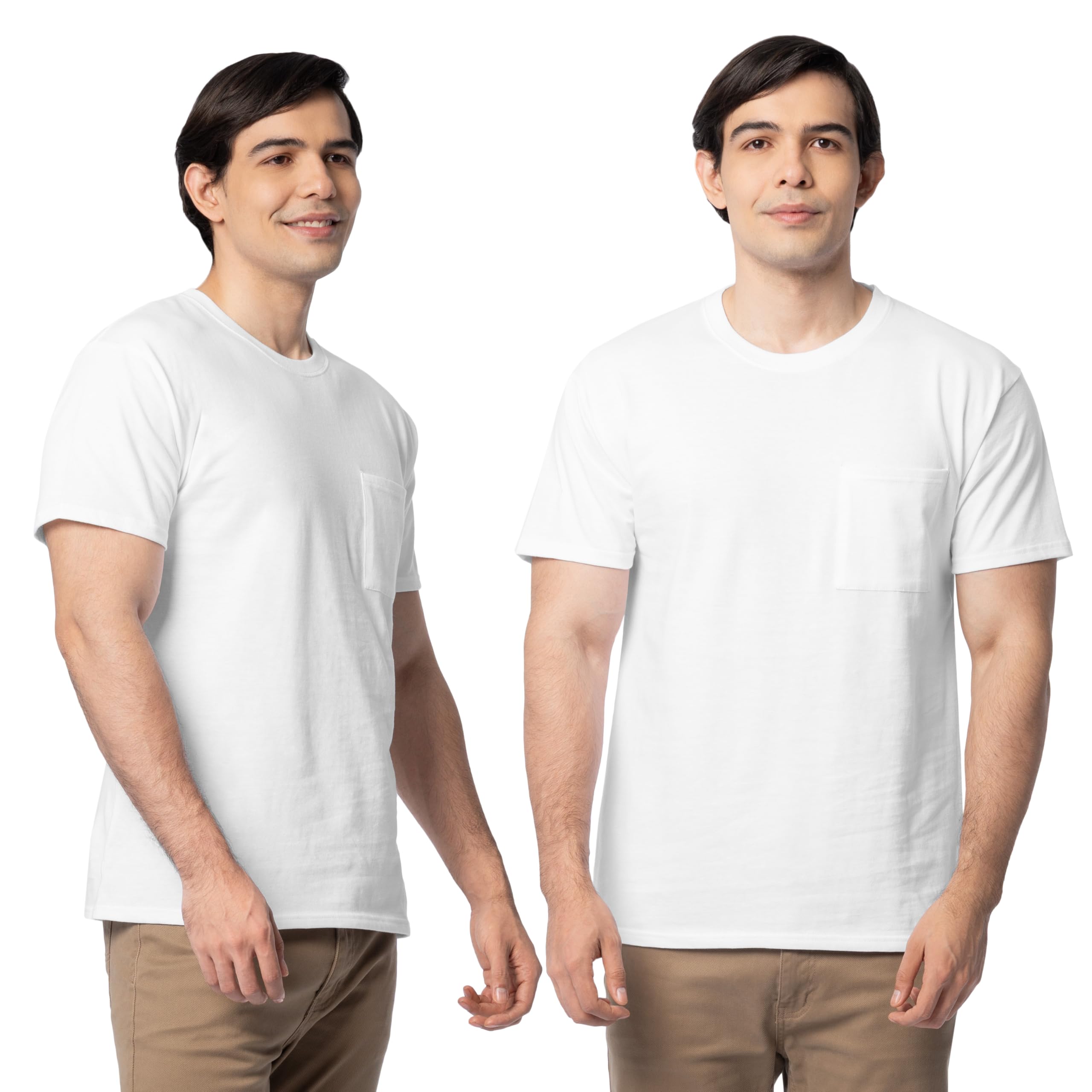 Men's Eversoft Cotton Fruit Of The Loom Men's Stay Tucked Crew T