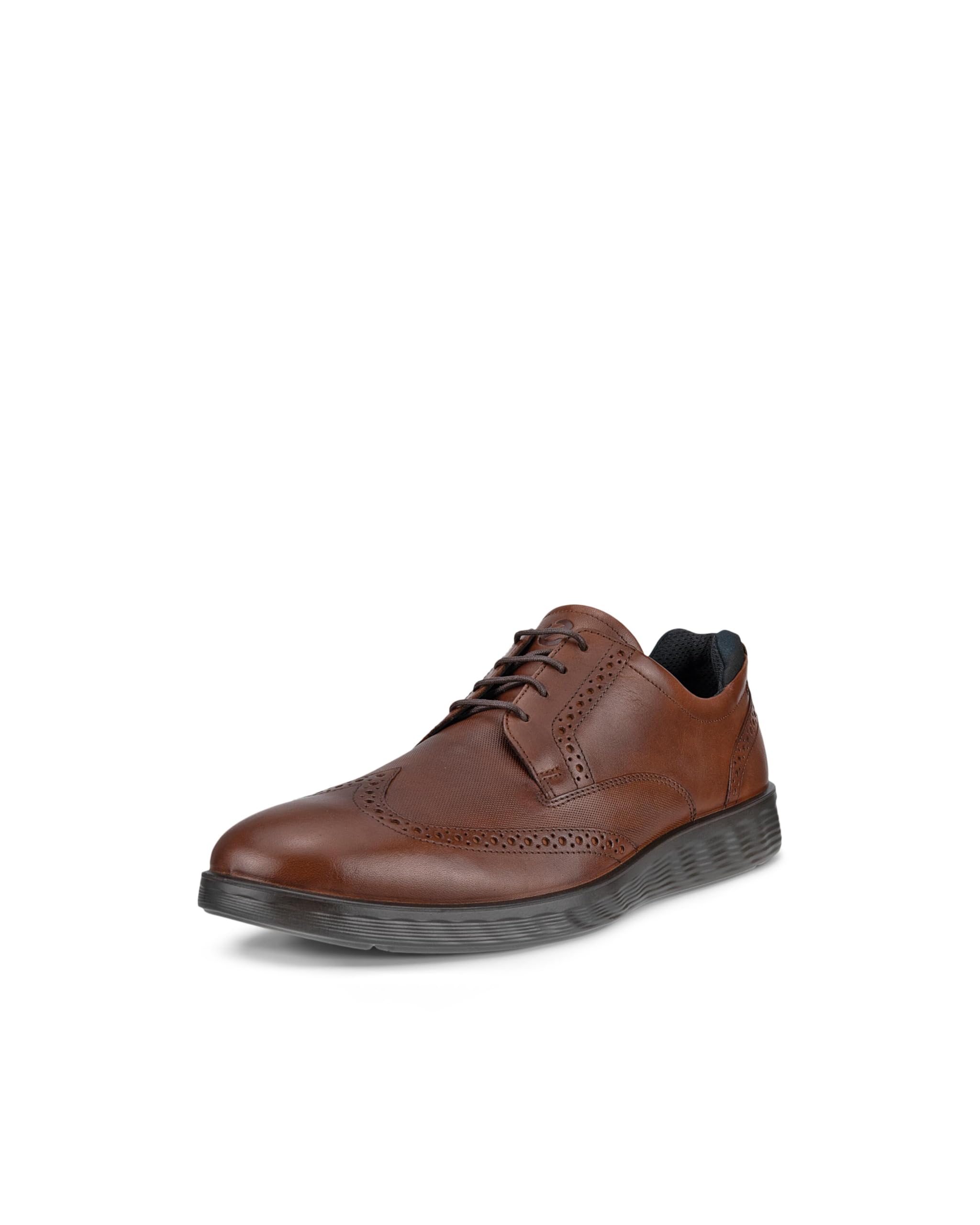 【美品】ecco ウィングチップ ST.1 HYBRID LITE ブラウン Men's ECCO® St.1 Hybrid Leather Wingtip Derby Shoe | Brown