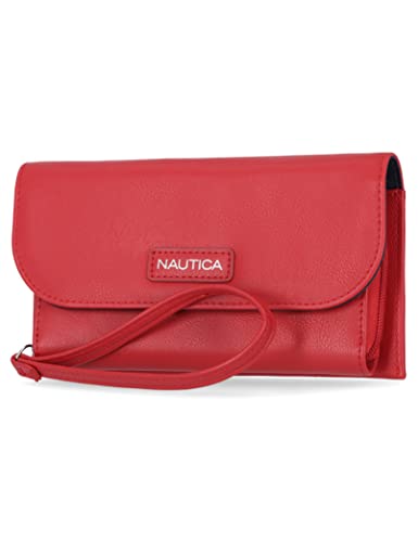 Portefeuille Femme Nautica Money Manager - Protection RFID - Cuir Végétalien - Organisation Multiple