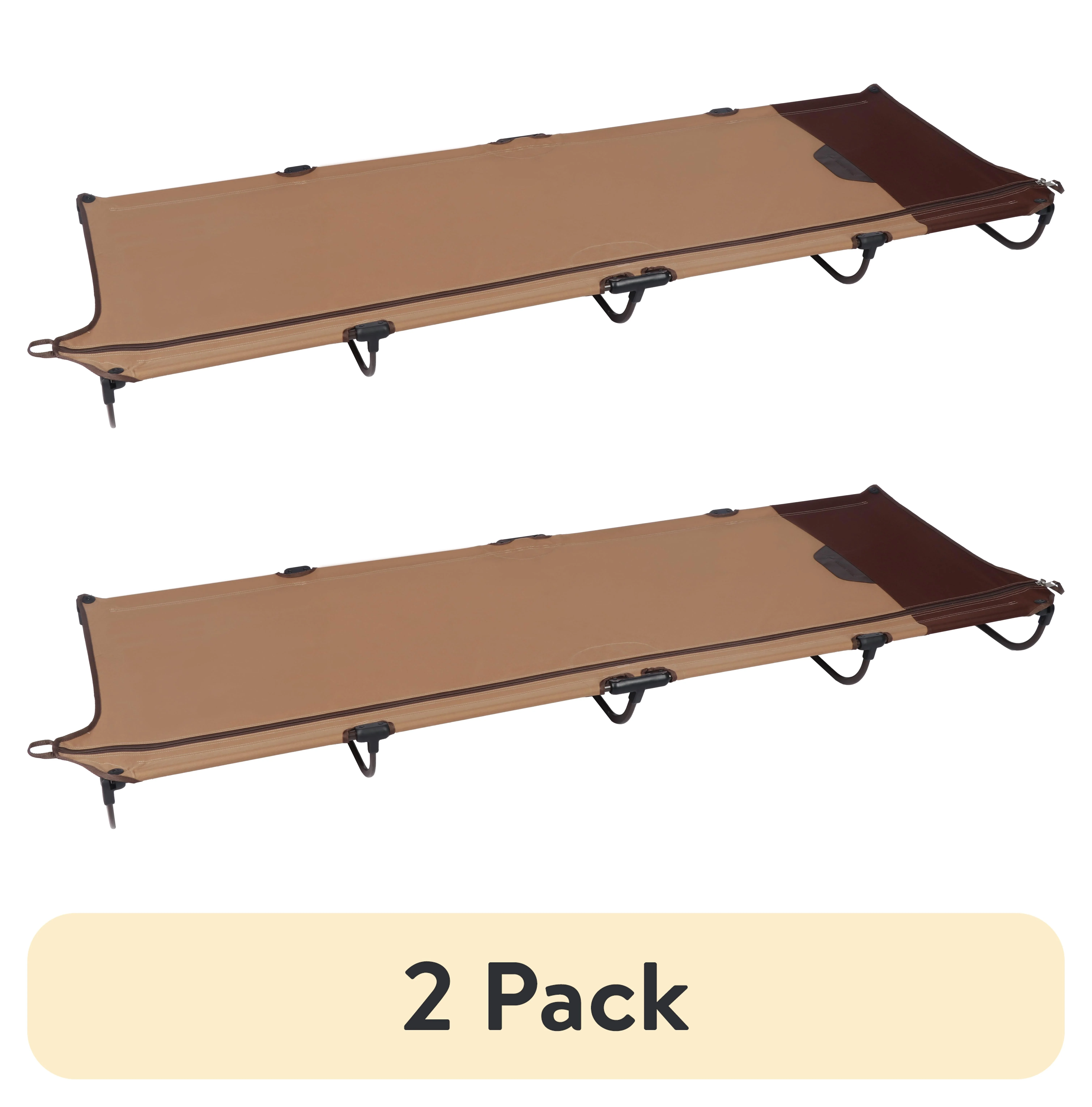 Ozark Trail - Brandclub - (2 pack) Ozark Trail Zipper Cot