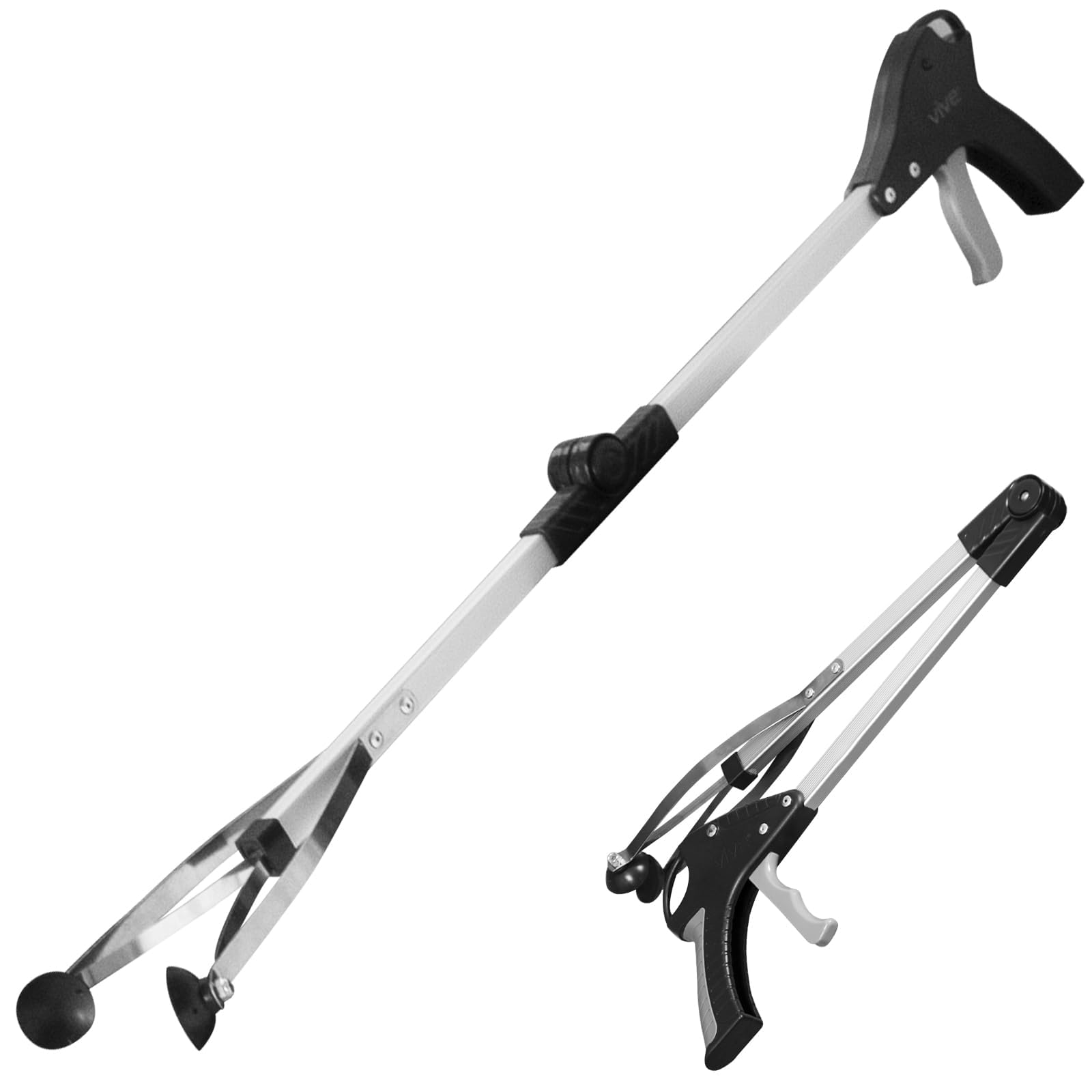 32" Foldable Reacher Grabber For Seniors & Handicapped – Lightweight, Ergonomic, And Multi-Purpose - View #2