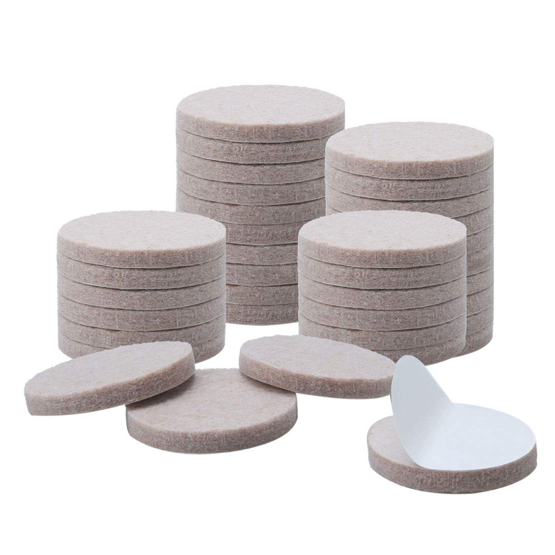 Uxcell Furniture Pads, 12Pcs 2.5" - Round Self Adhesive Felt - View #12