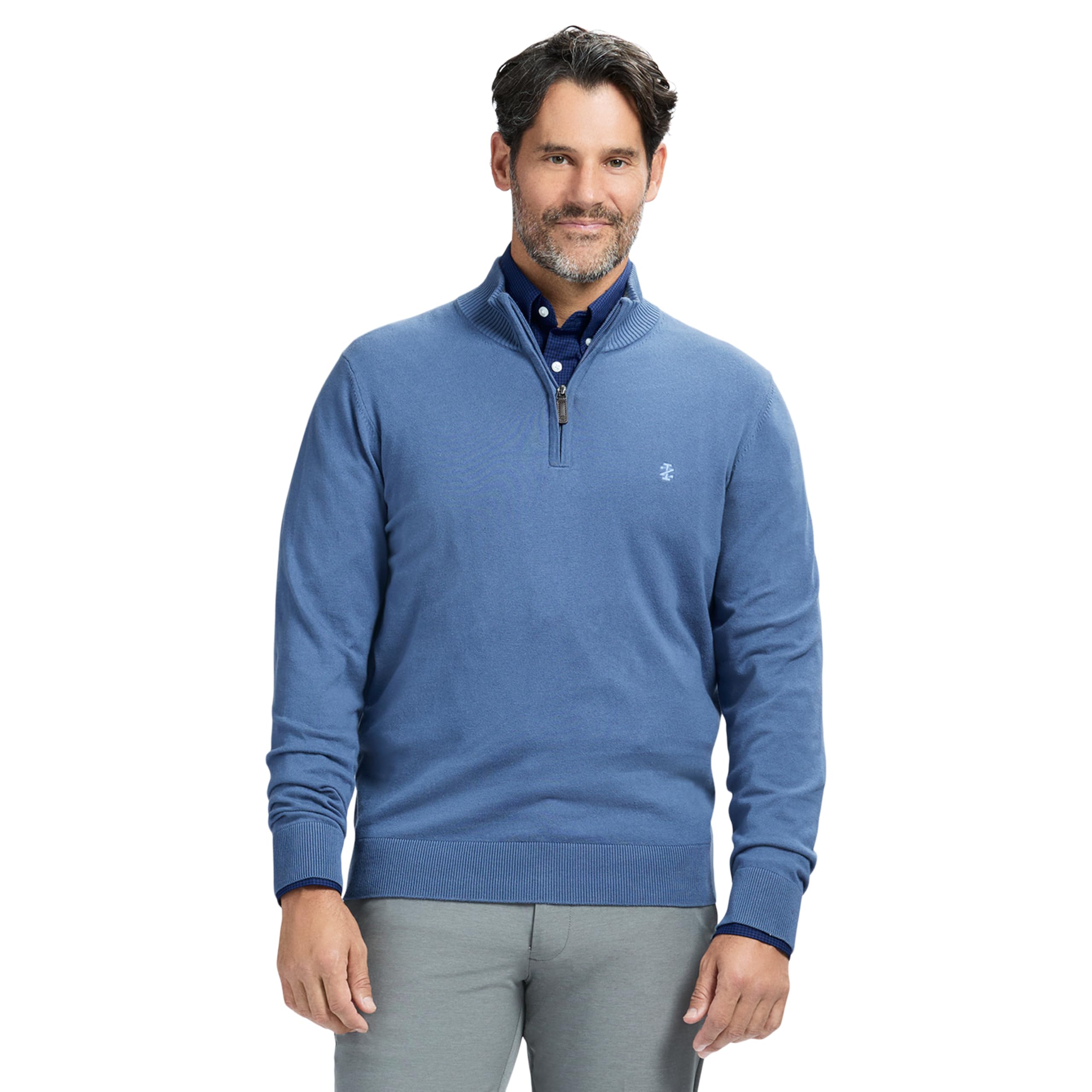 IZOD - Brandclub - IZOD Men's Thermosoft Quarter Zip Sweater