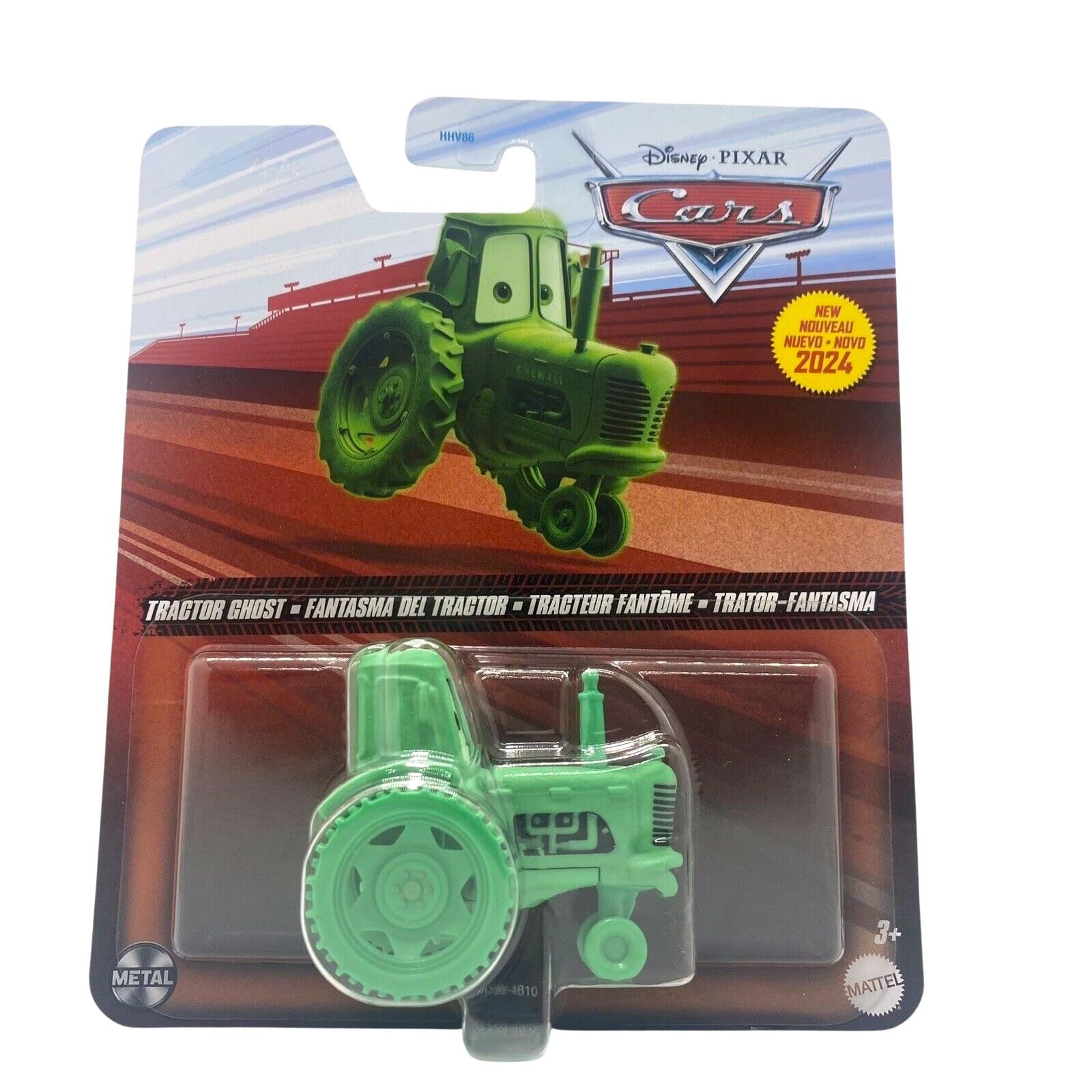Disney - Brandclub - Disney Cars Toys Rev-N-Go Racing Tractor
