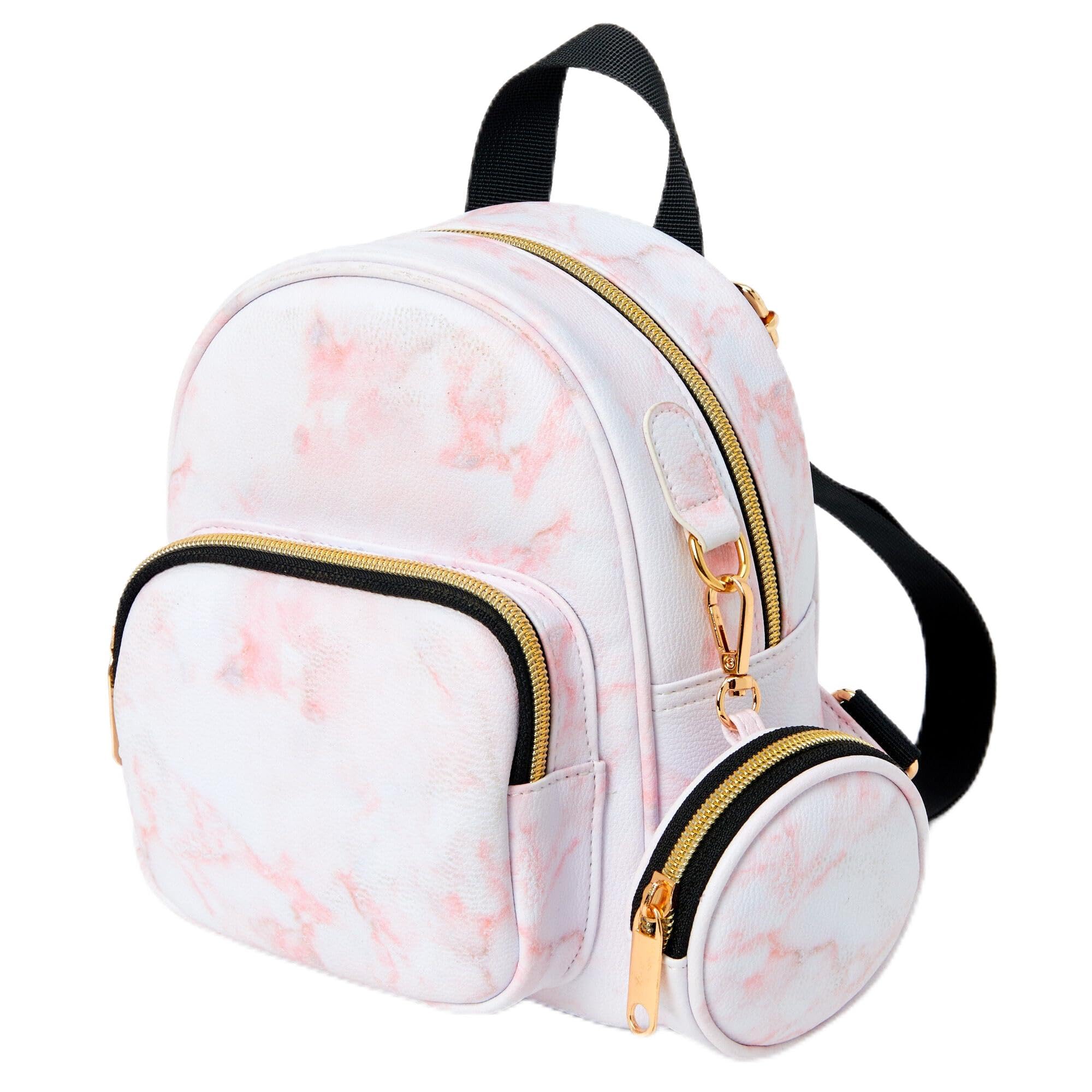 Chic Pink and White Women\'s Backpack CHIC BALLET CHIC303 BALLET BACKPACK – Fanci Footworks Dance  main image 3