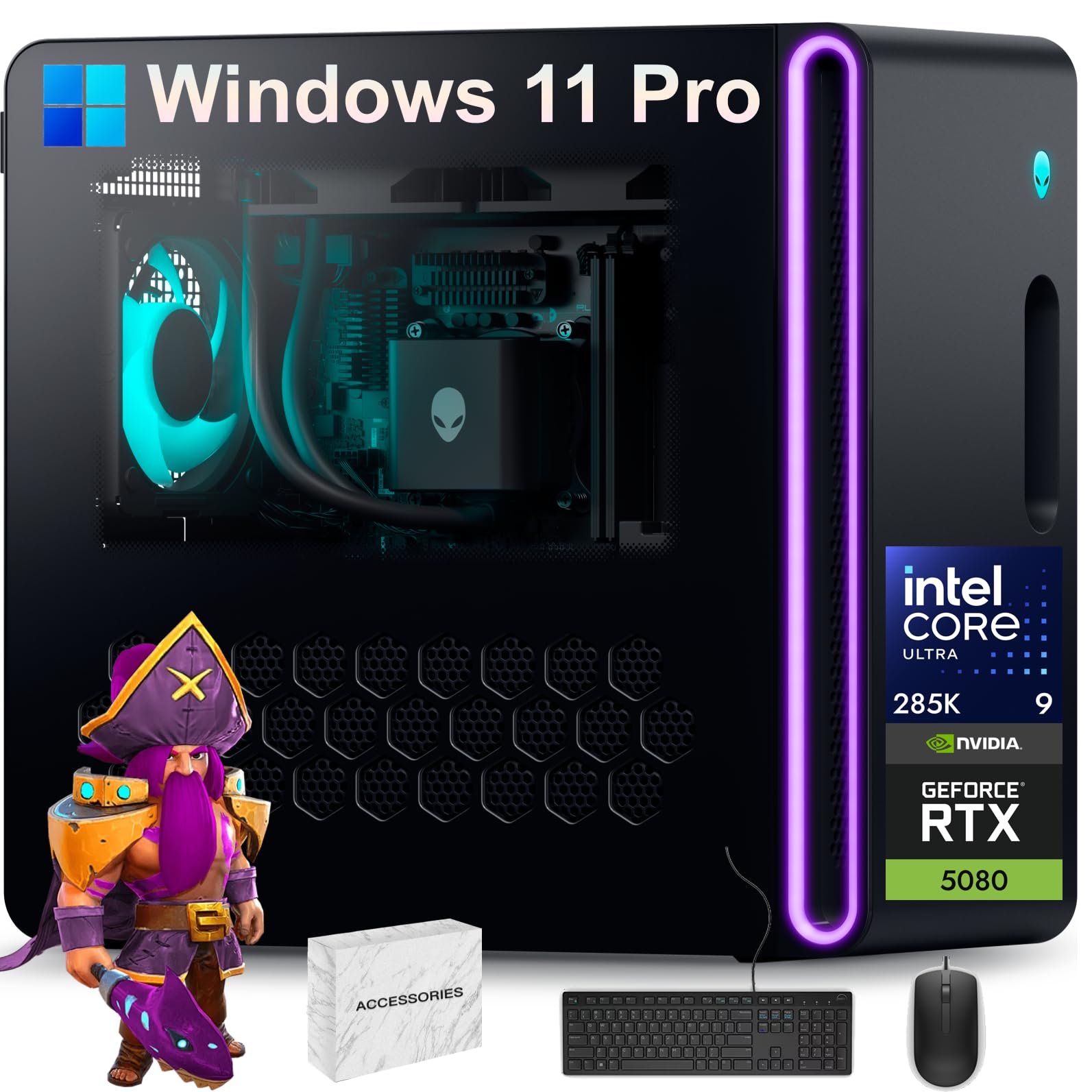 PCパーツ用工具 Alienware Aurora R9 i7-9700K RTX2070Supr Alienware Aurora R9 Gaming Desktop Intel Core i7 9700 16GB