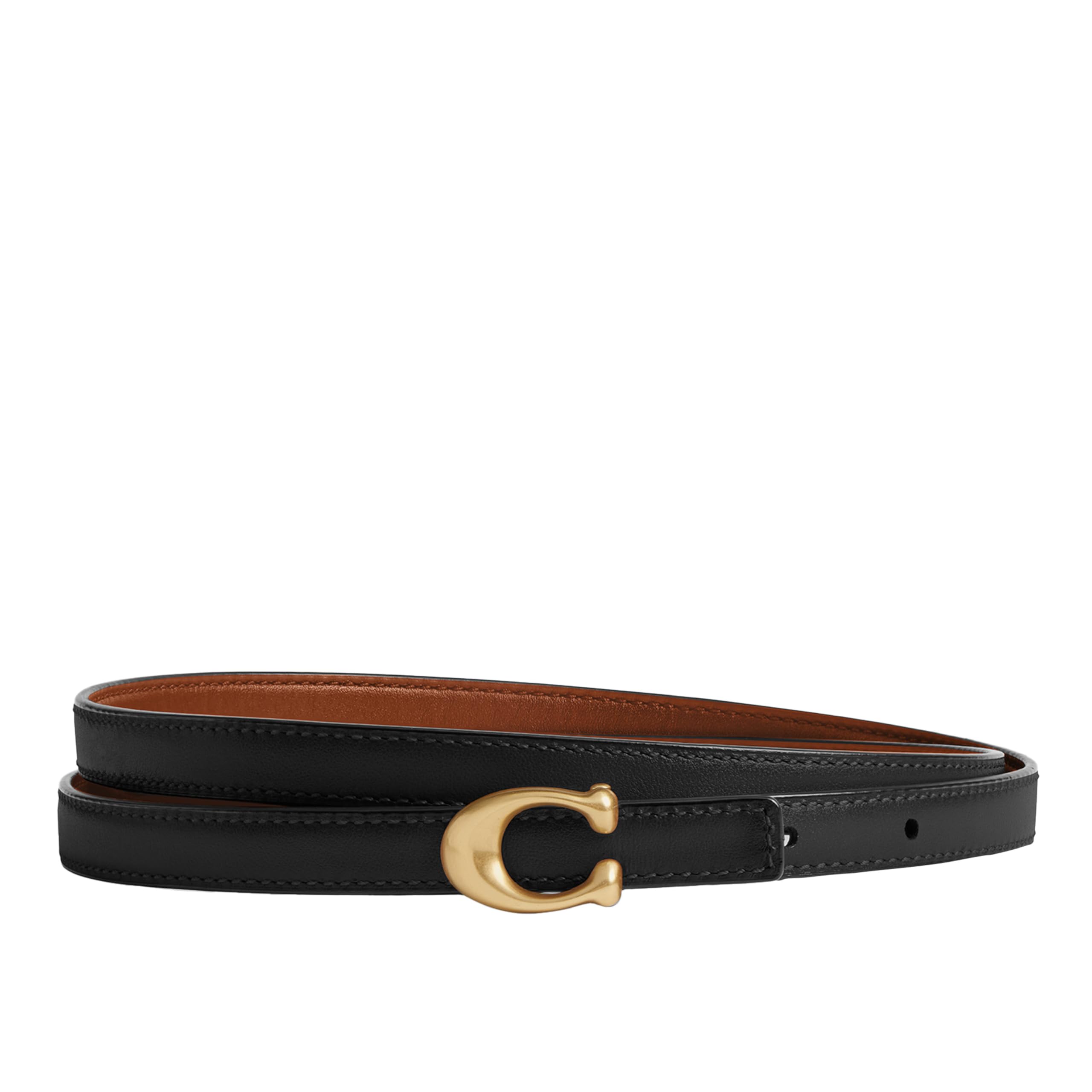 Coach - Brandclub - COACH Wide Reversible Belt Black 