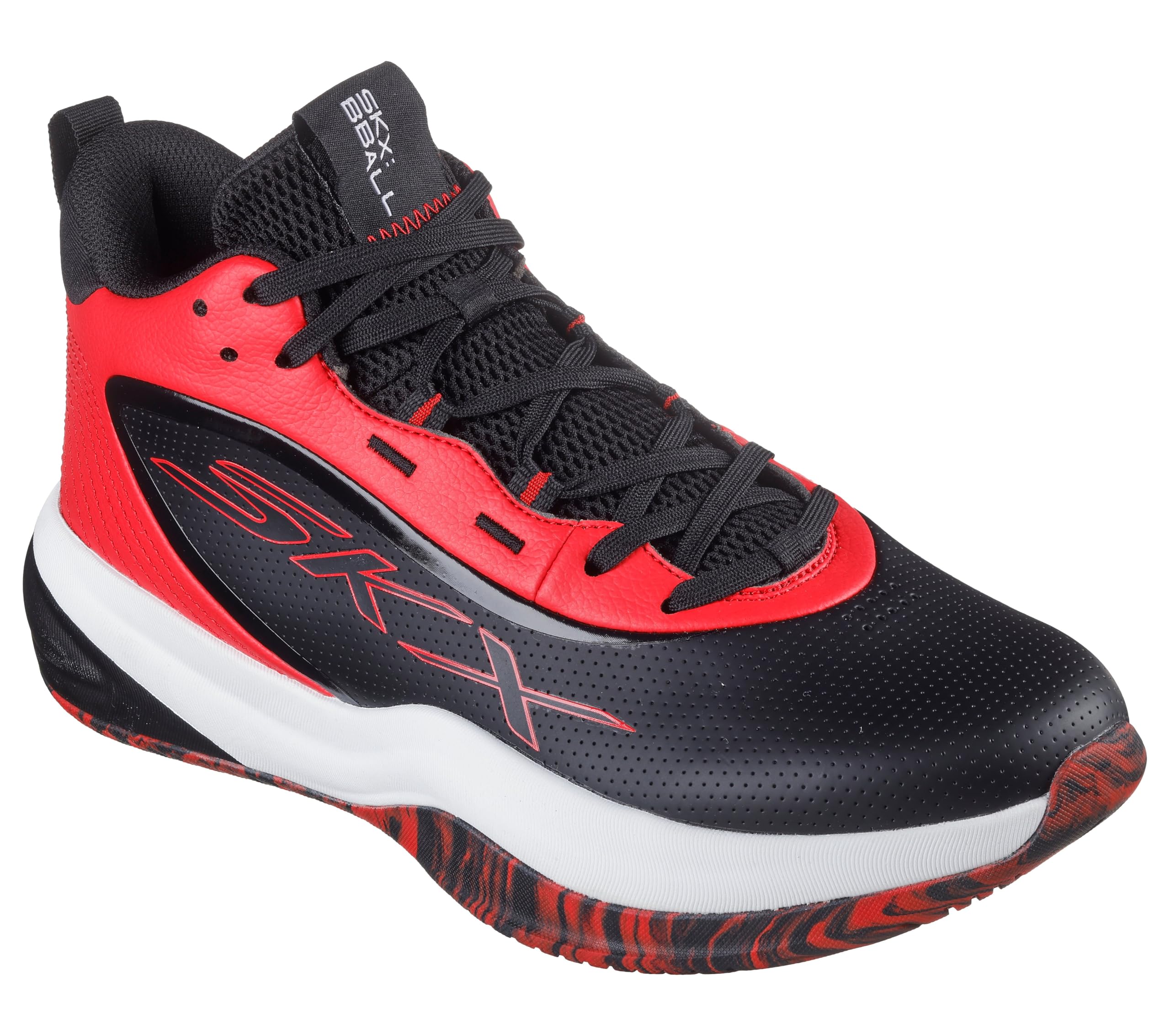 skerr Skechers Jammers-Cool Block White/ Black 167073 WBK | FLEXDOG