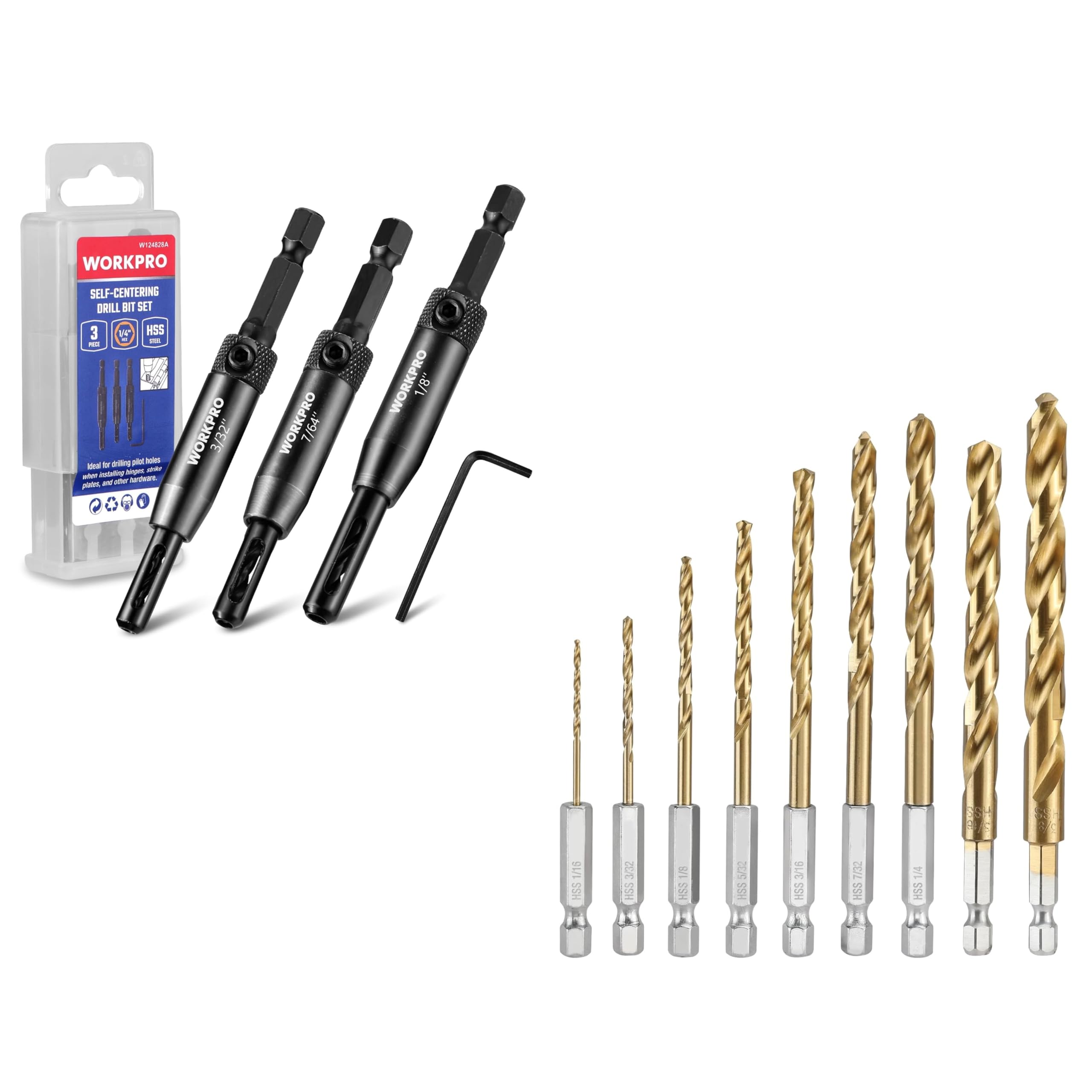 Shiyou-Premium 25-Piece Allen Key Drill Bit Set - Durable Allen Wrench Bits With Strong Magnetic Tips Sae Metric Hex Keys - View #6