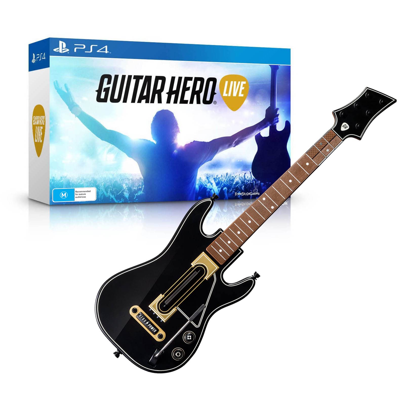 Brandclub - Guitar Hero Live With Wireless Guitar Controller