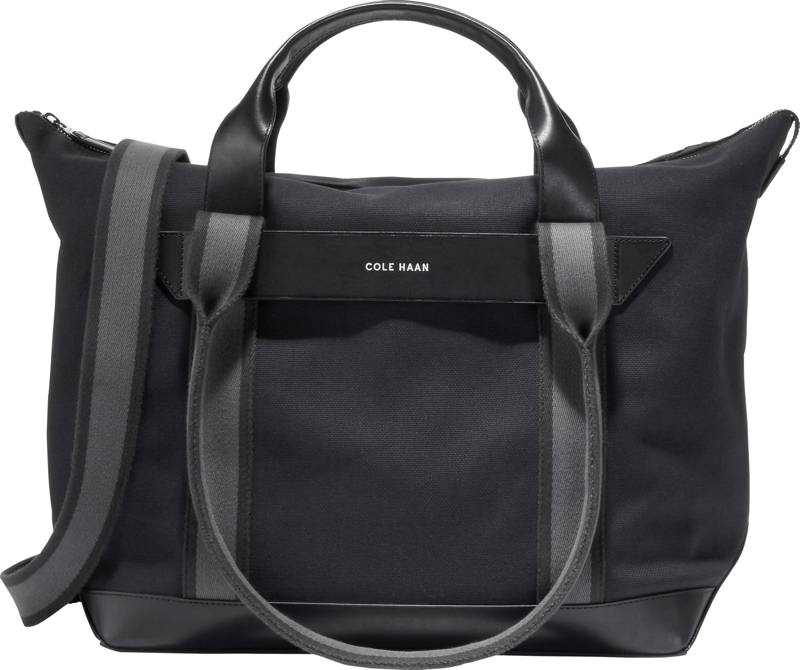 【Cole Haan】Women's Amagansett Straw Tote Bag 海外限定 Women's Amagansett Straw Tote Bag in Black | Cole Haan