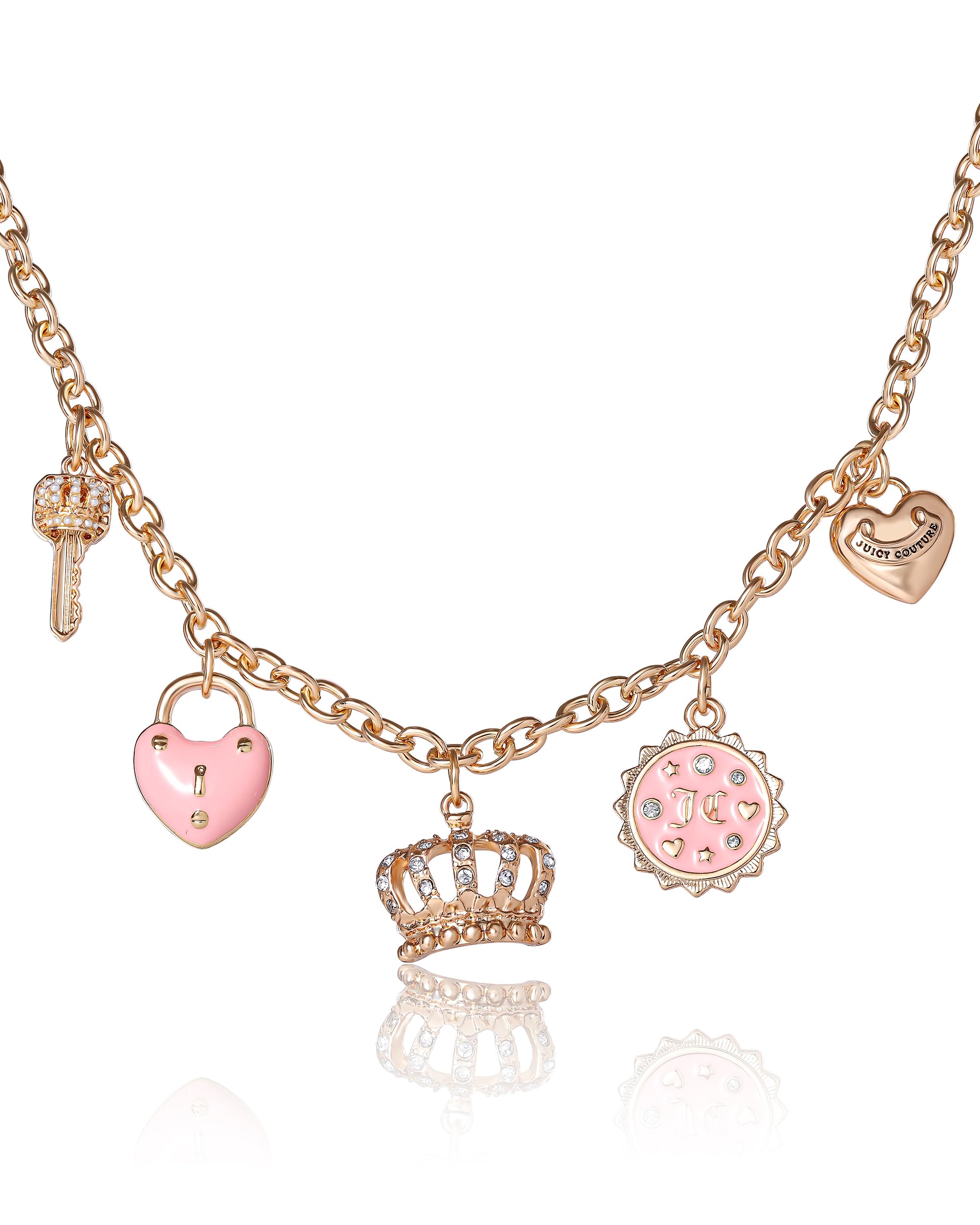 Juicy Couture トグル チャーム ネックレス Goldtone Toggle Amazon.com: Juicy Couture Goldtone Toggle Charm Necklace for