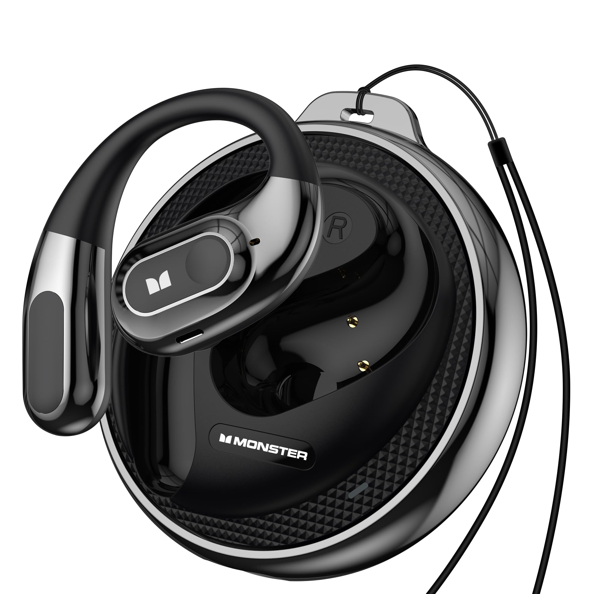 Monster - Brandclub - Monster Open Ear Headphones AC330, Wireless