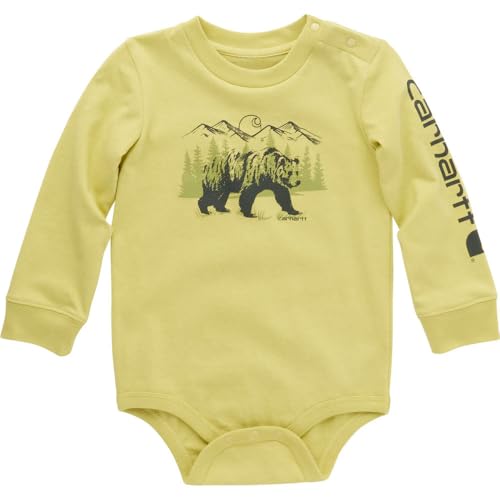その他 Kids' Long-Sleeve Pocket Bodysuit Amazon.com: Carhartt Baby Long-Sleeve Pocket Bodysuit, Aruba