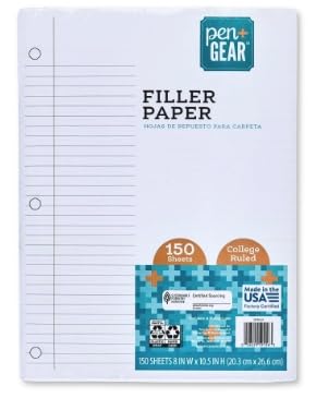 PEN+GEAR - Brandclub - Pen+Gear College Ruled Filler Paper