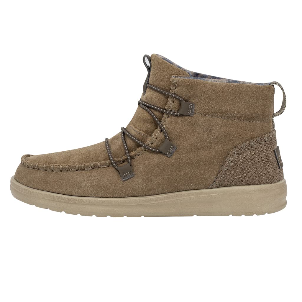 Mokassin Fashion Boots Hey Dude Damen Denny Canvas Boots - Leichte Fashion Boots Mit Memory-Schaum Für Ultimativen Comfort Hey Dude Schuhe Herren