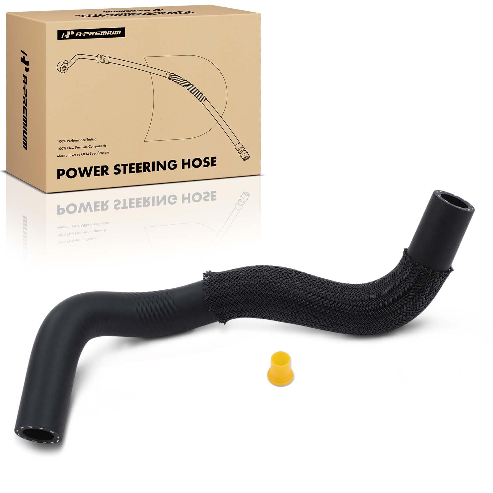 Power Steering Pressure Line Hose Assembly For 2007-2012 Mazda CX-7 2.3L L4 - Direct Replacement
