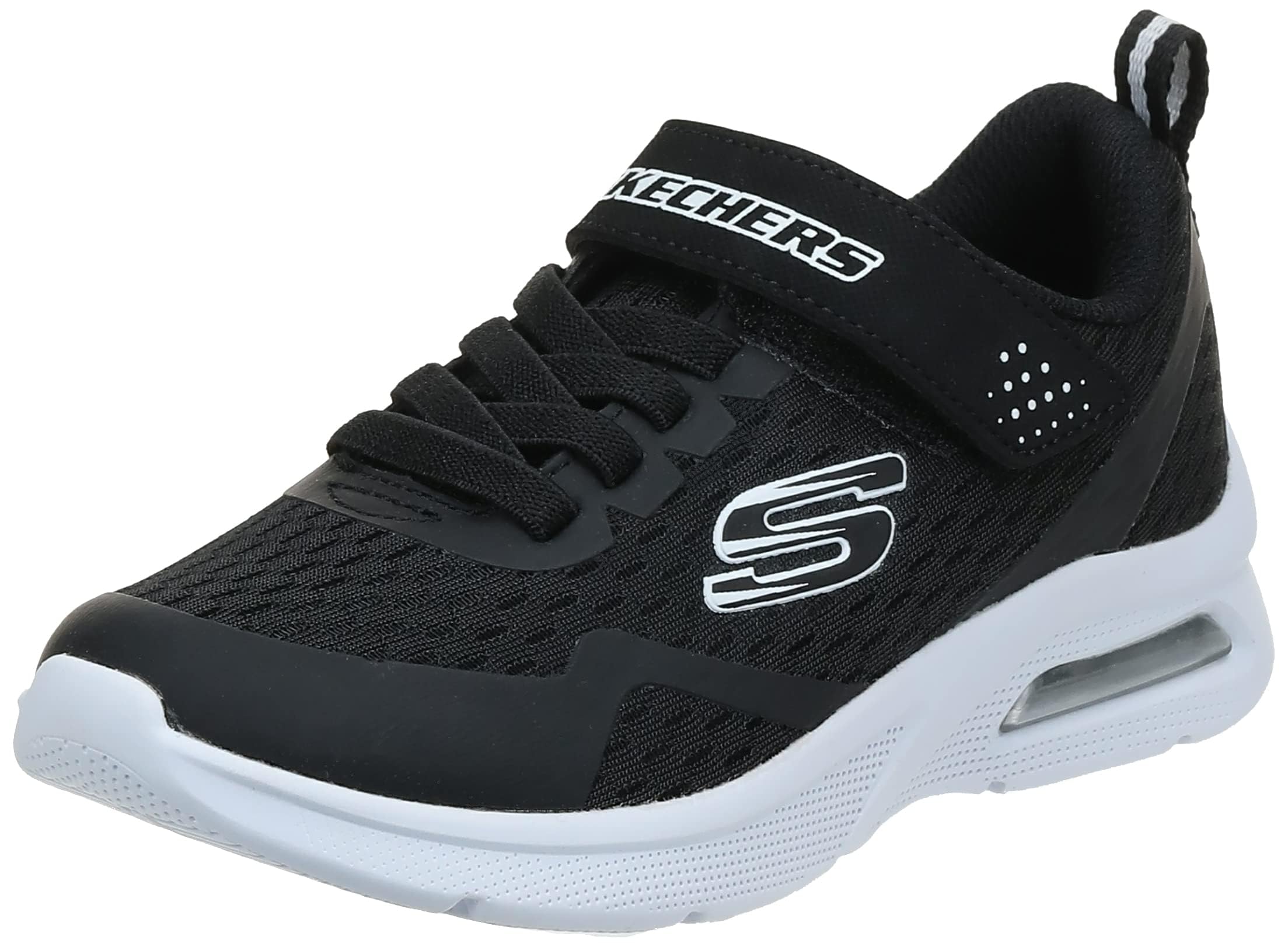 スック Amazon.com | Skechers Kids Boy's Quick Street Sneaker, Black