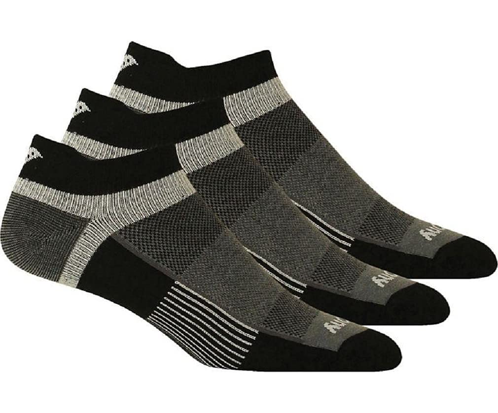 Saucony Damen Performance Socken – 8 Paar, Gepolsterte Fersenlasche, Feuchtigkeitsableitend