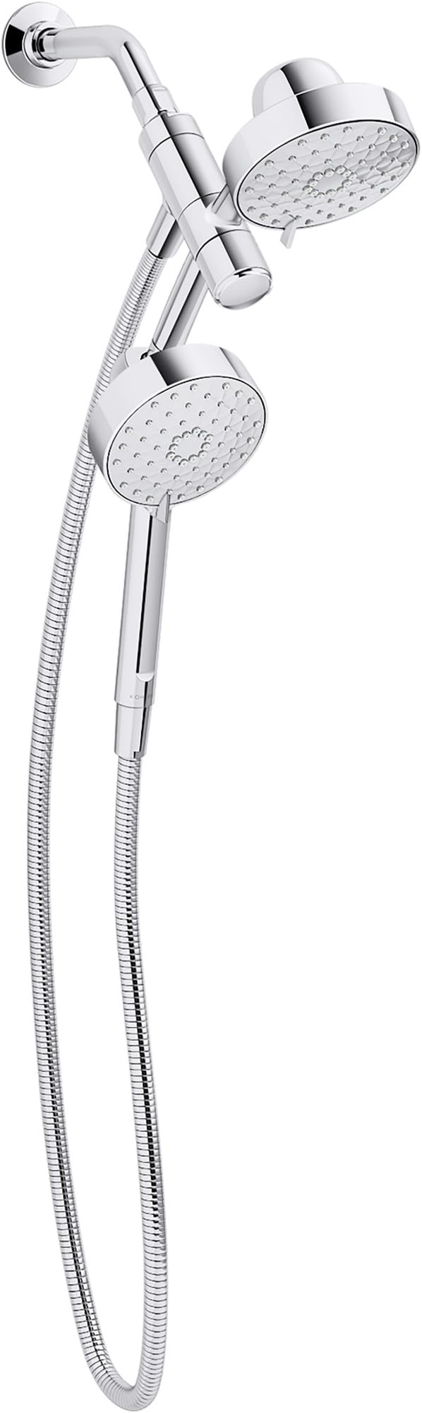 KOHLER Duschbrause K-72595-BN – 4 Sprühfunktionen, Brushed Nickel, 6,5 L/min