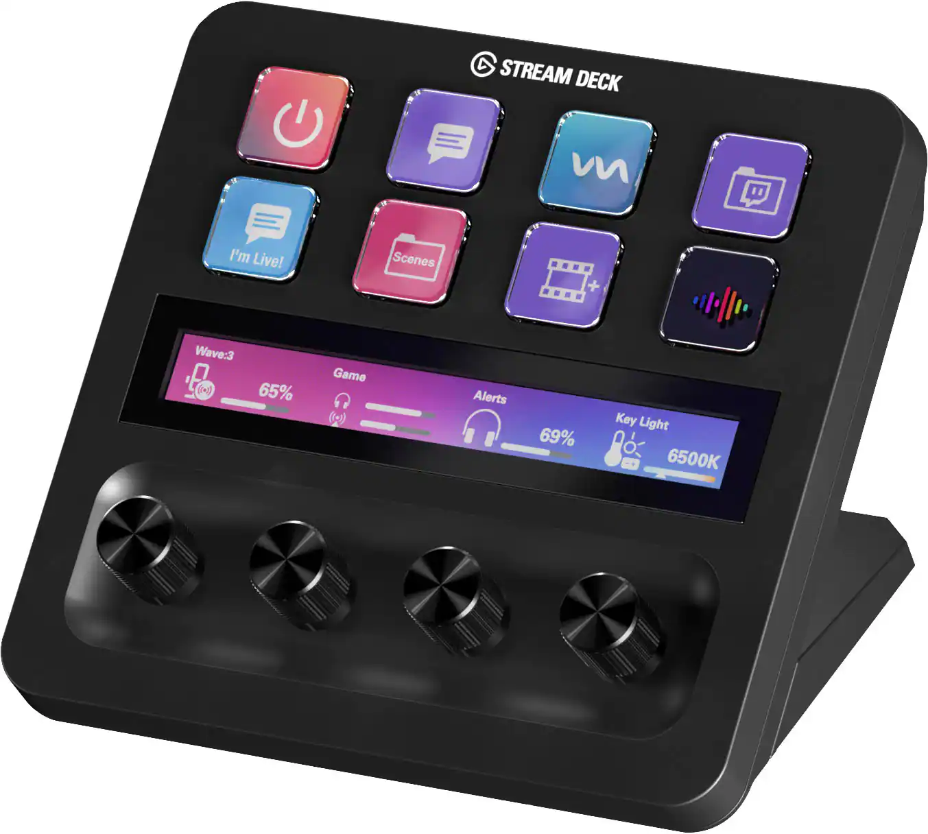 @　　中古美品　Elgato Stream Deck + Elgato Stream Deck MK2 - Black | Best Buy Canada