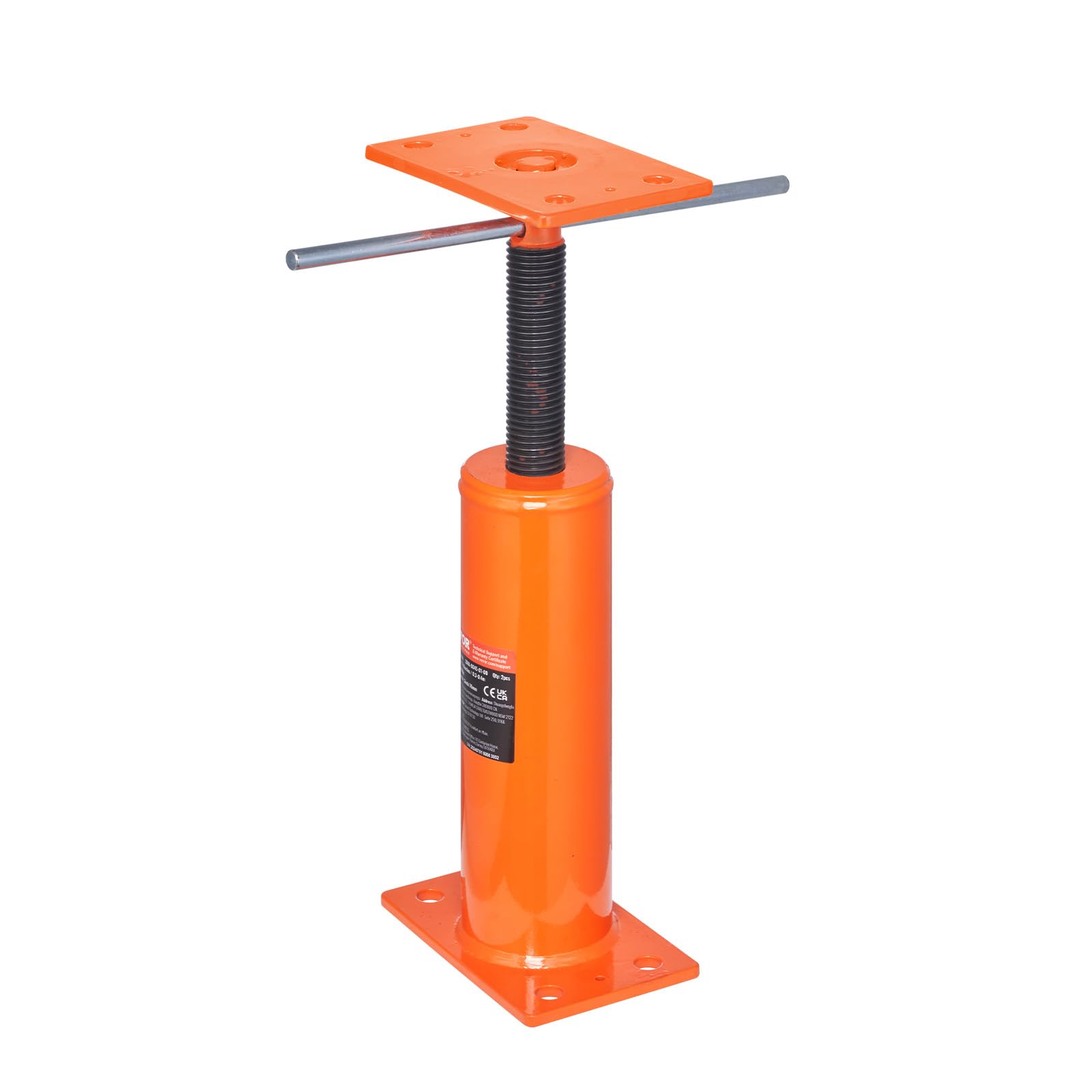 4x4 Screw Jacks – Heavy Duty Adjustable Floor Jacks For Leveling, 24000 Lbs Capacity, 2 Pack - View #9