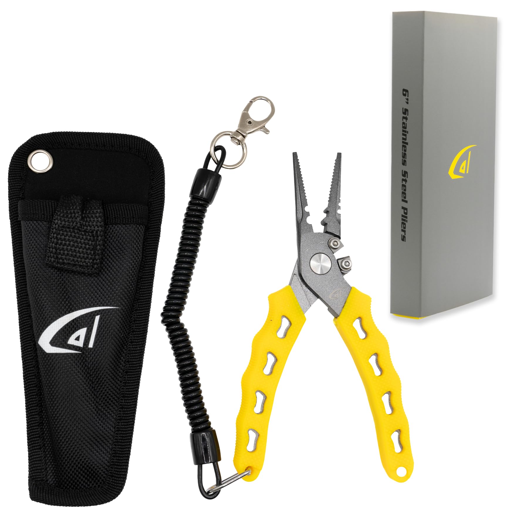 Danco Premio Titanium Fishing Pliers, With Lanyard & Italy - View #6